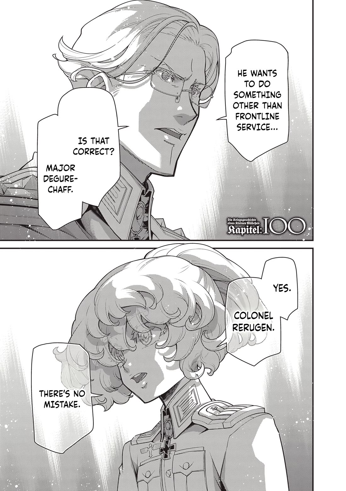 Youjo Senki Chapter 100 page 2 - Chapter 100: Reorganization III