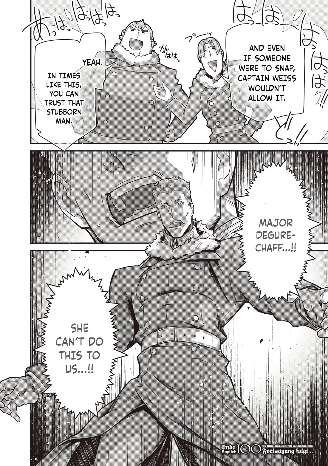 Youjo Senki Chapter 100 page 38 - Chapter 100: Reorganization III