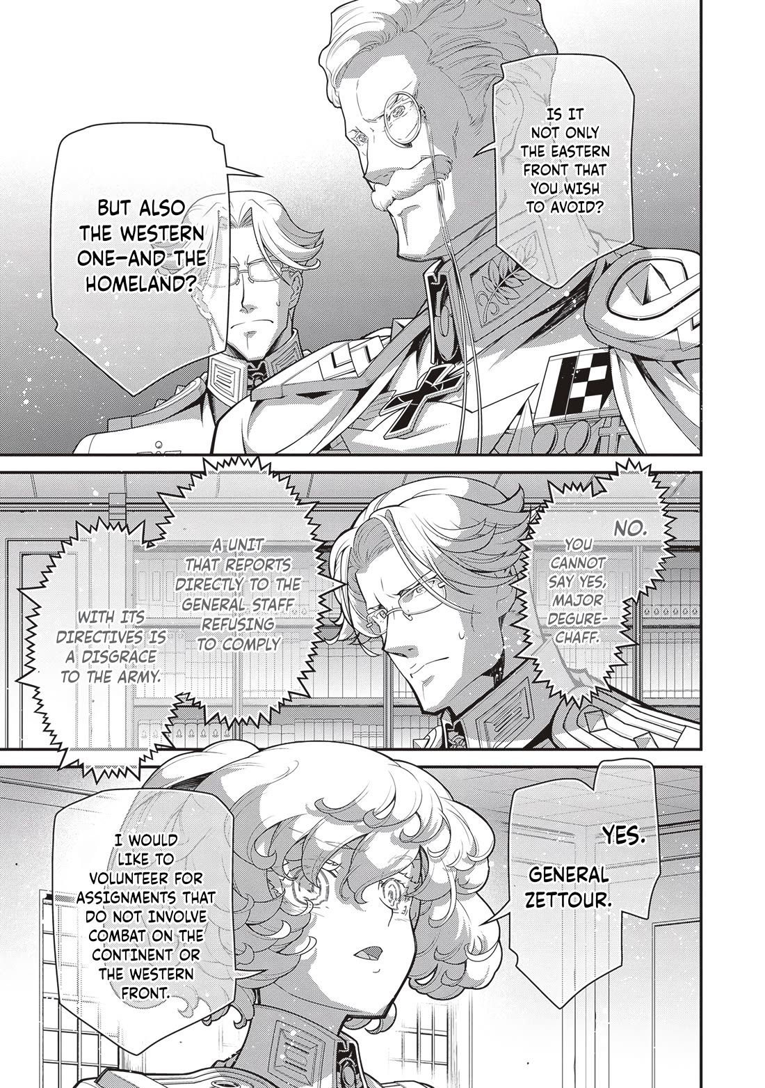 Youjo Senki Chapter 101 page 18 - Chapter 101: Reorganization IV