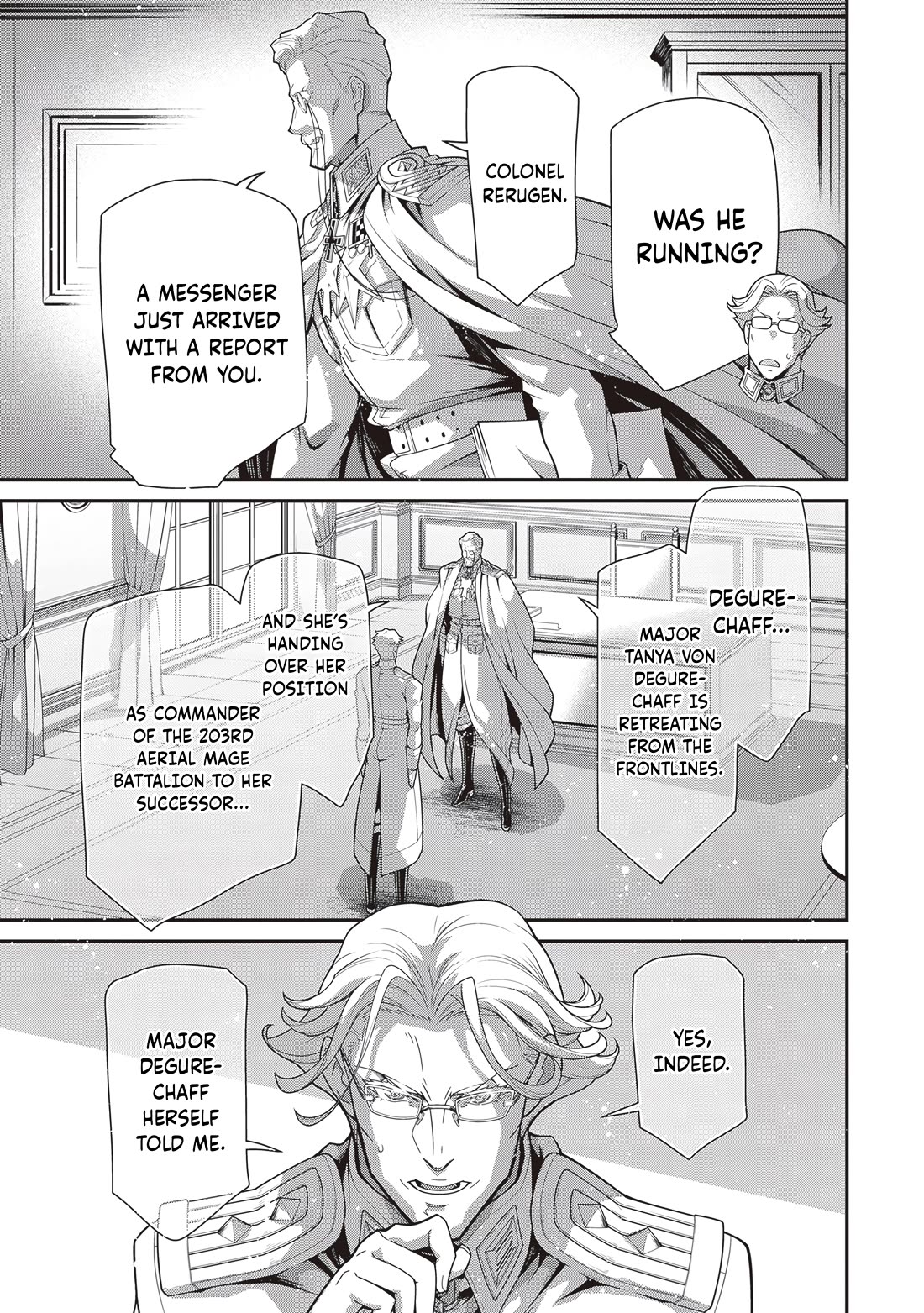 Youjo Senki Chapter 101 page 6 - Chapter 101: Reorganization IV