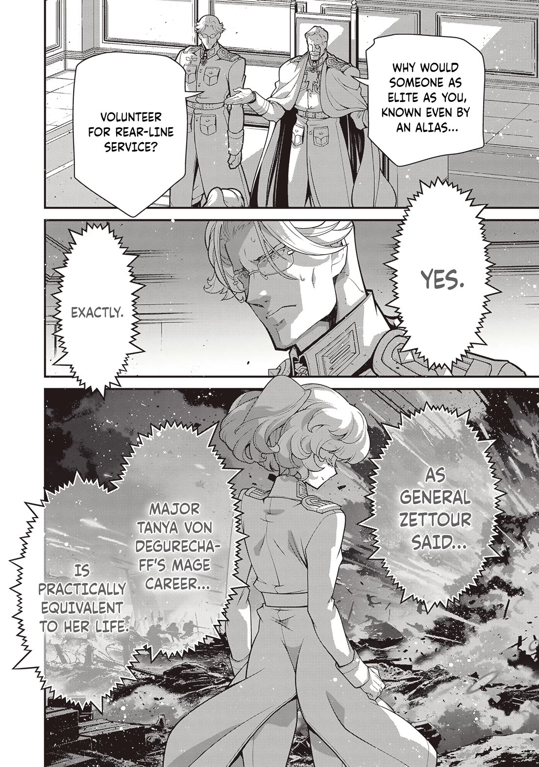 Youjo Senki Chapter 102 page 3 - Chapter 102: Reorganization V