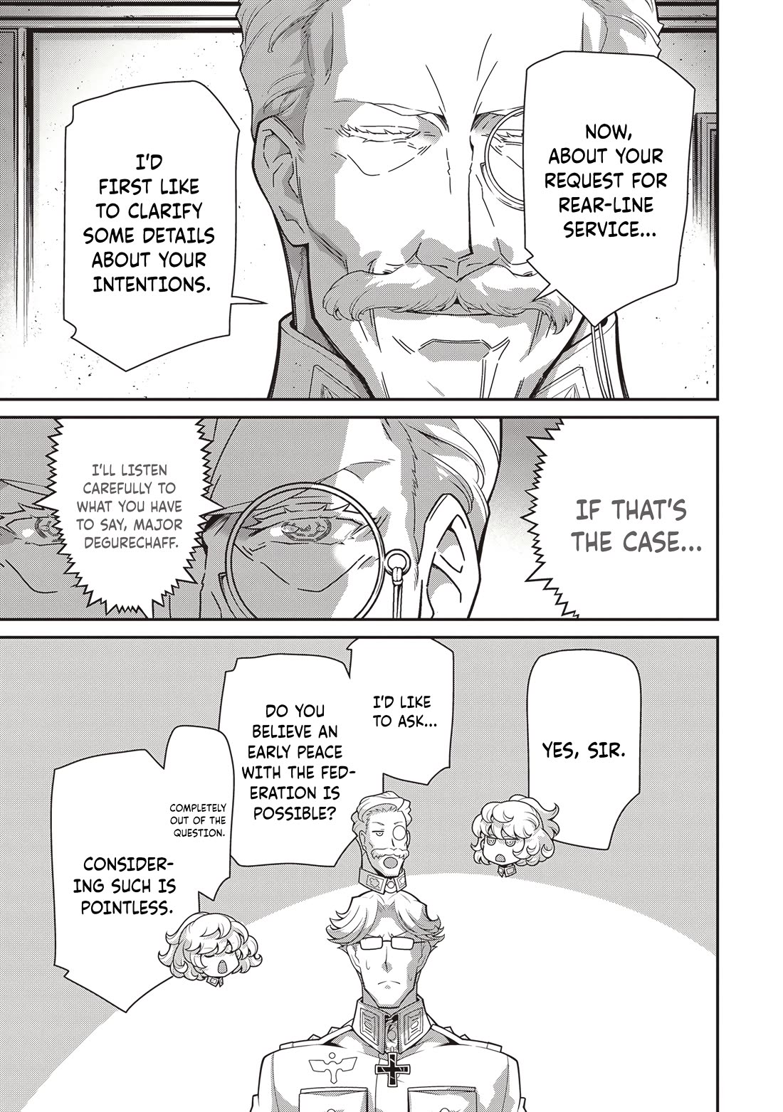 Youjo Senki Chapter 102 page 38 - Chapter 102: Reorganization V