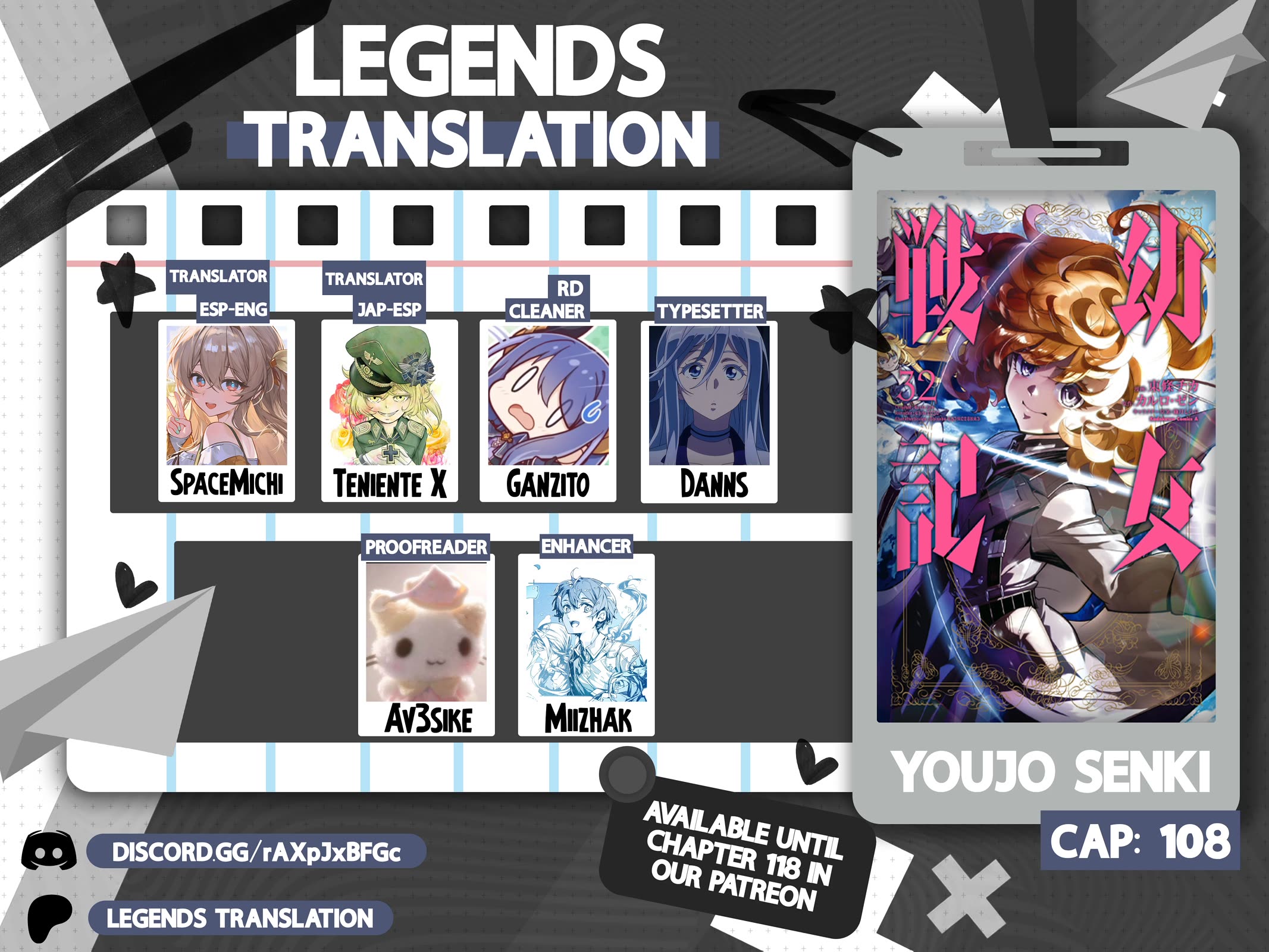 Youjo Senki Chapter 108 page 1 - Chapter 108: The Battle of Dodobird III