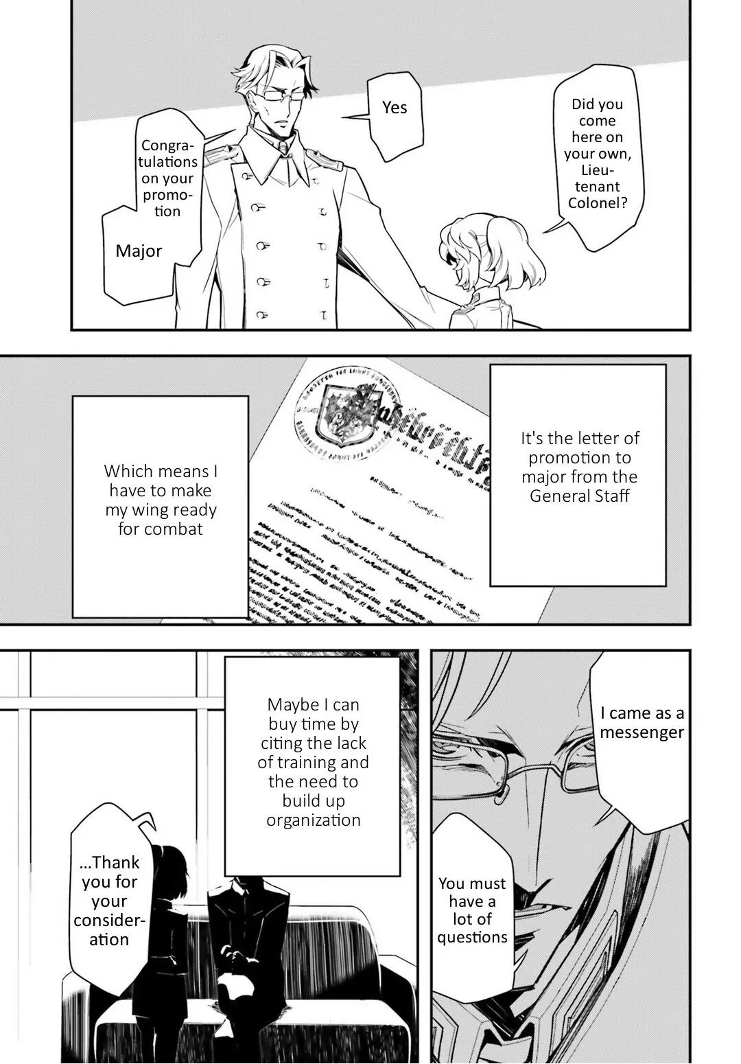 Youjo Senki Chapter 11 page 57 - Chapter 11: The First Wing 2