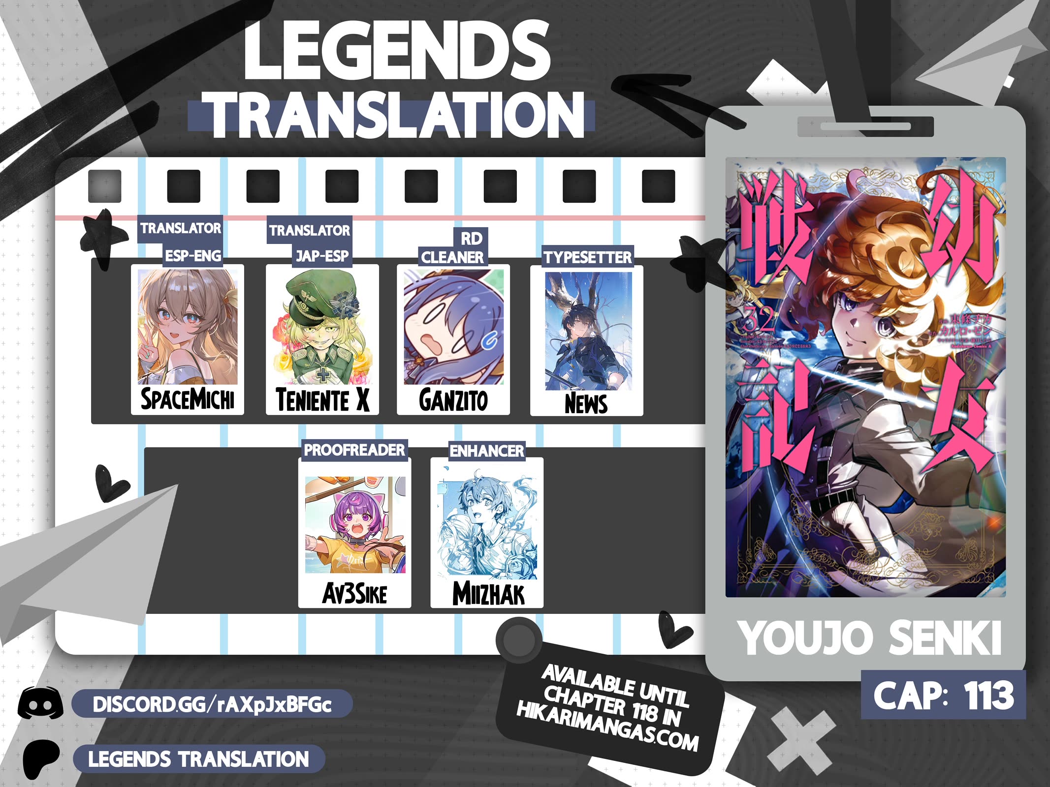 Youjo Senki Chapter 113 page 1 - Chapter 113: The Battle of Dodobird VIII