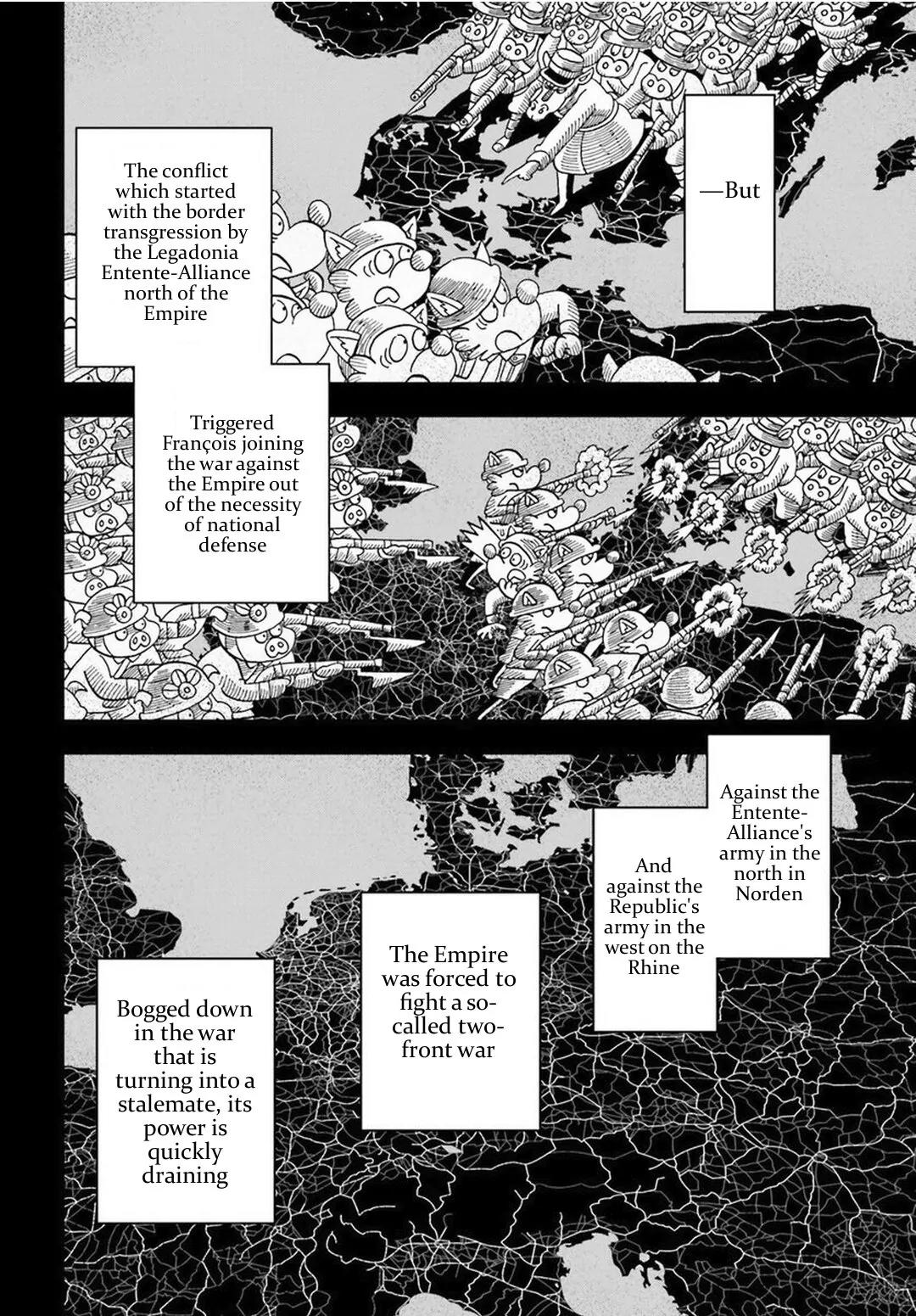 Youjo Senki Chapter 12 page 2 - Chapter 12: The Dacian War 1