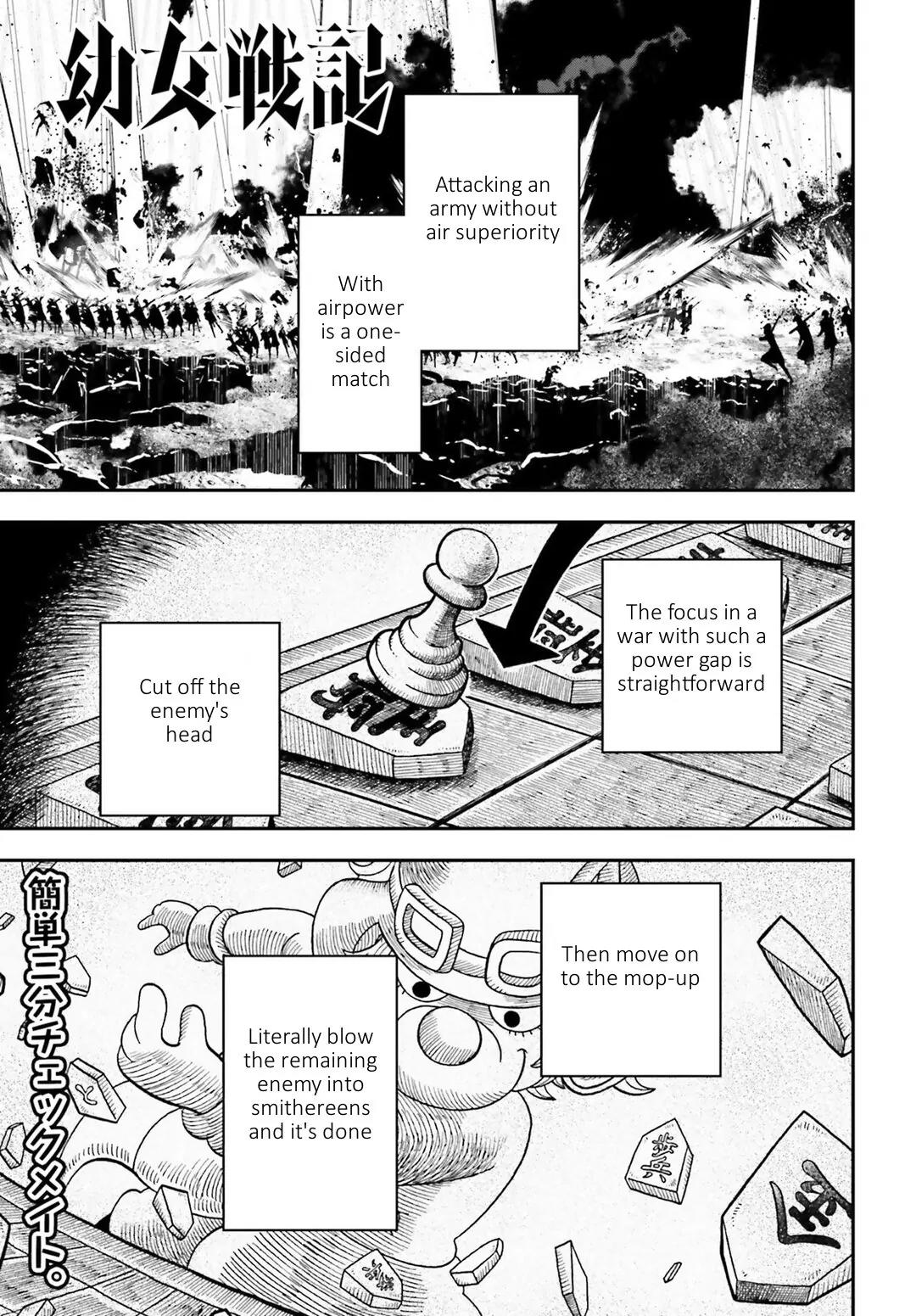 Youjo Senki Chapter 13 page 1 - Chapter 13: The Dacian War 2