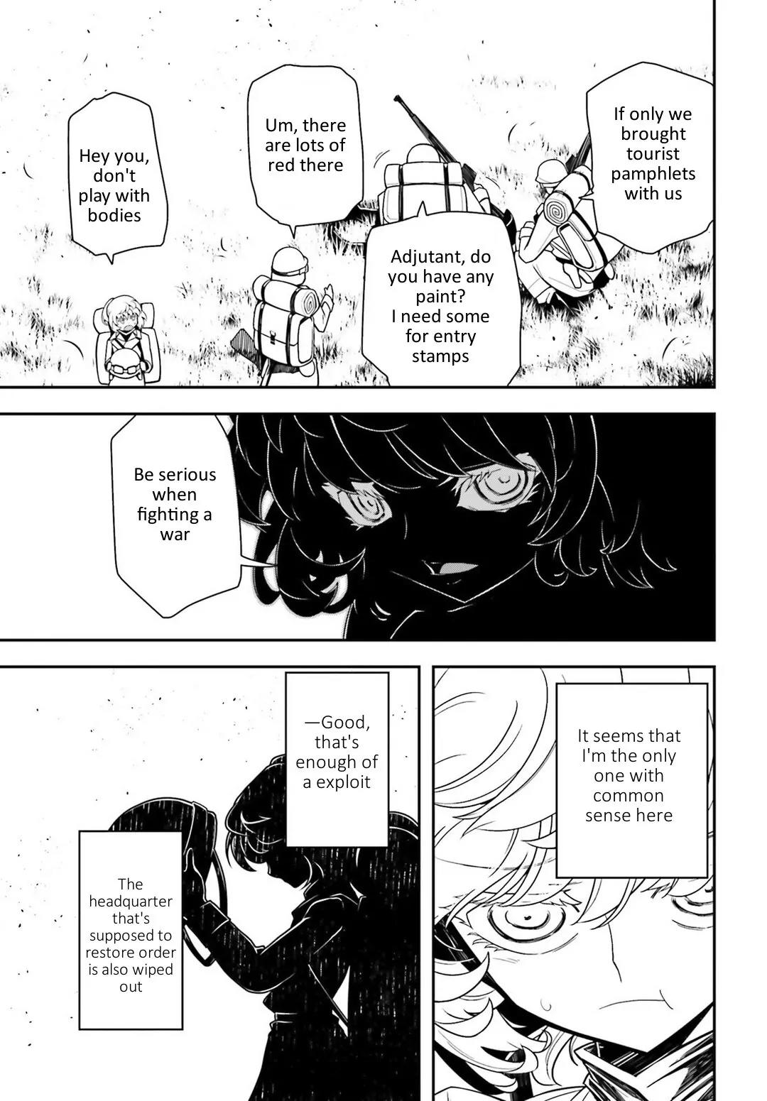 Youjo Senki Chapter 13 page 36 - Chapter 13: The Dacian War 2
