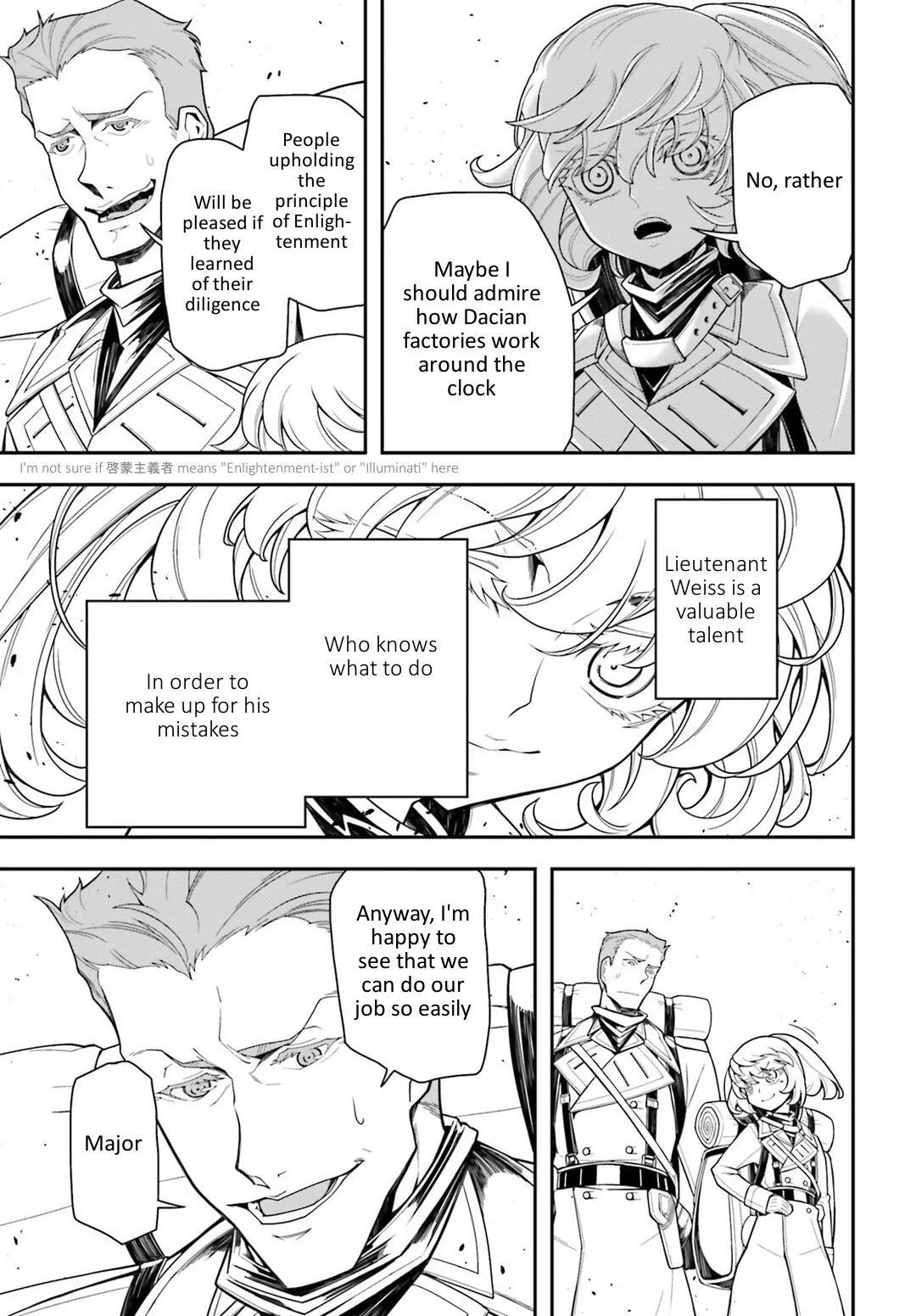 Youjo Senki Chapter 13 page 46 - Chapter 13: The Dacian War 2
