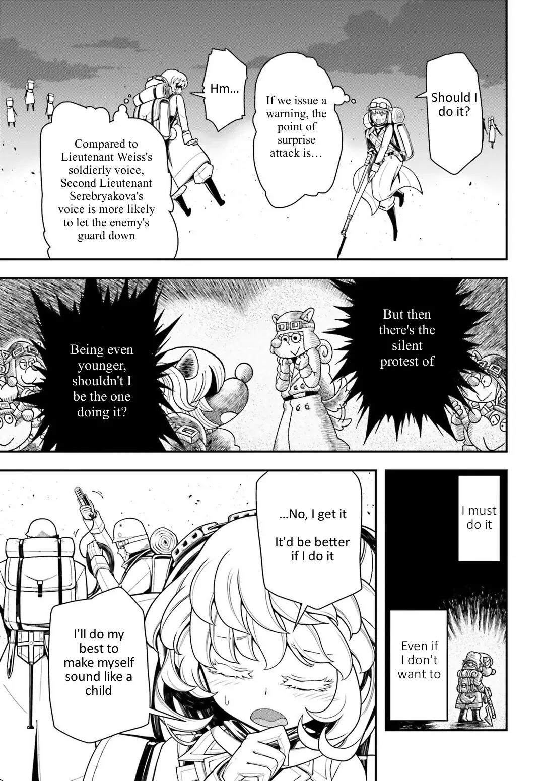Youjo Senki Chapter 13 page 50 - Chapter 13: The Dacian War 2