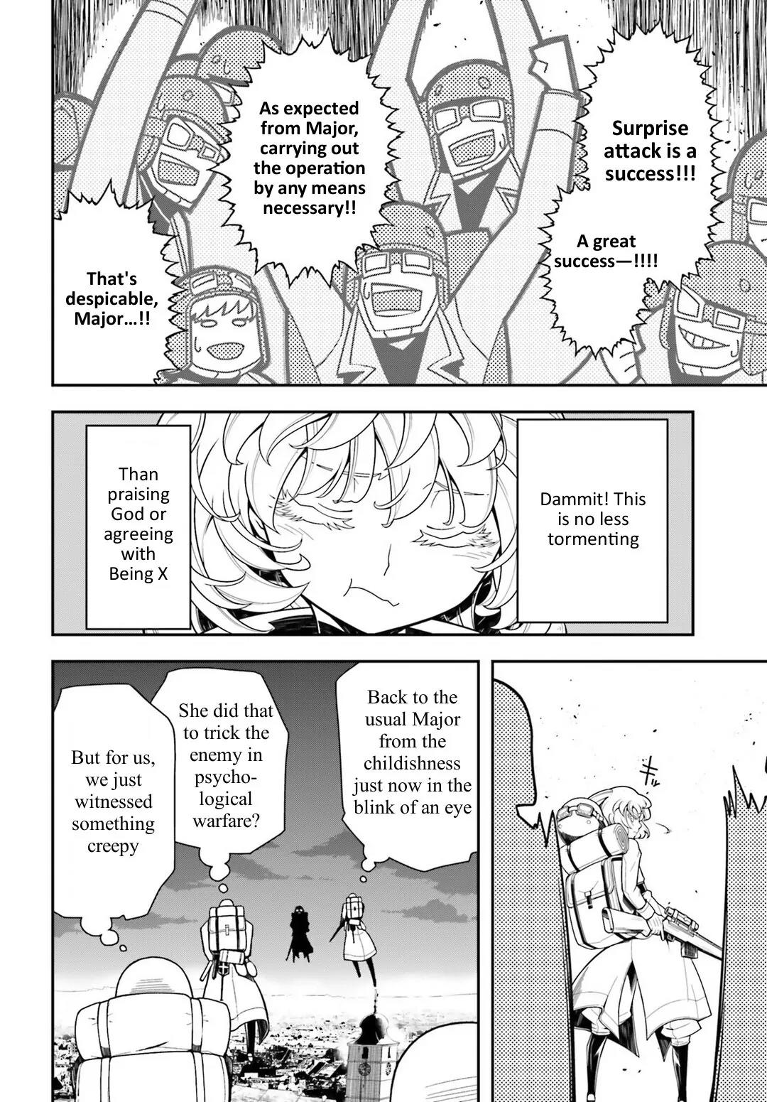 Youjo Senki Chapter 13 page 54 - Chapter 13: The Dacian War 2