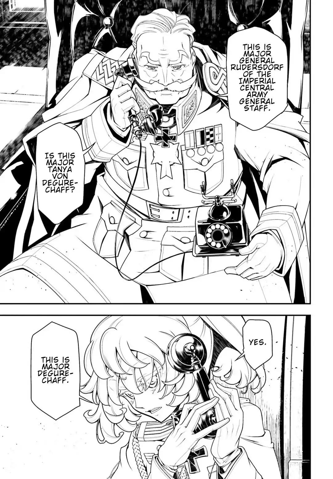 Youjo Senki Chapter 23 page 36 - Chapter 23: Devil in the Coast of Norden I