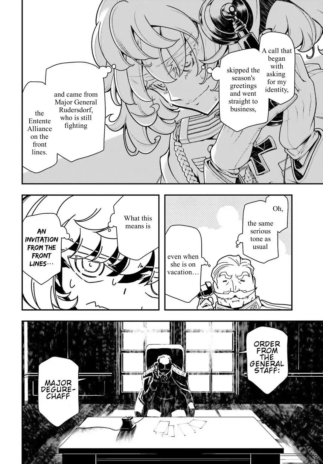 Youjo Senki Chapter 23 page 37 - Chapter 23: Devil in the Coast of Norden I