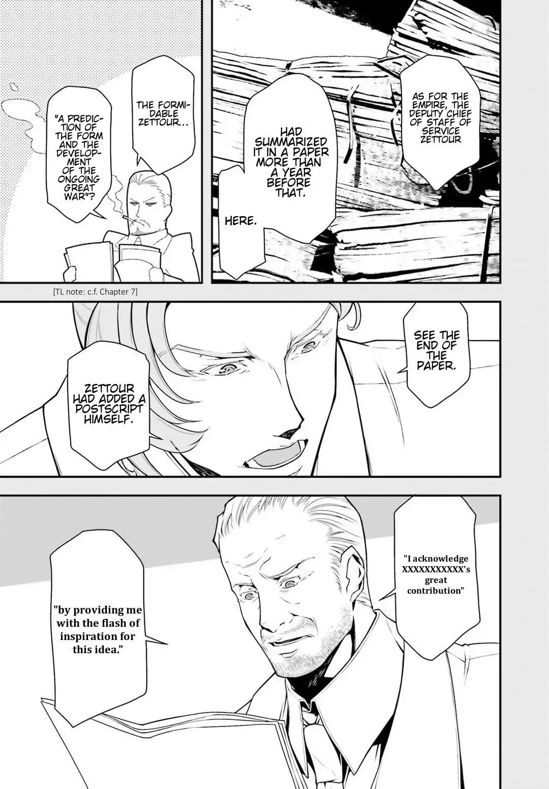 Youjo Senki Chapter 26 page 34 - Chapter 26: Devil in the Coast of Norden IV