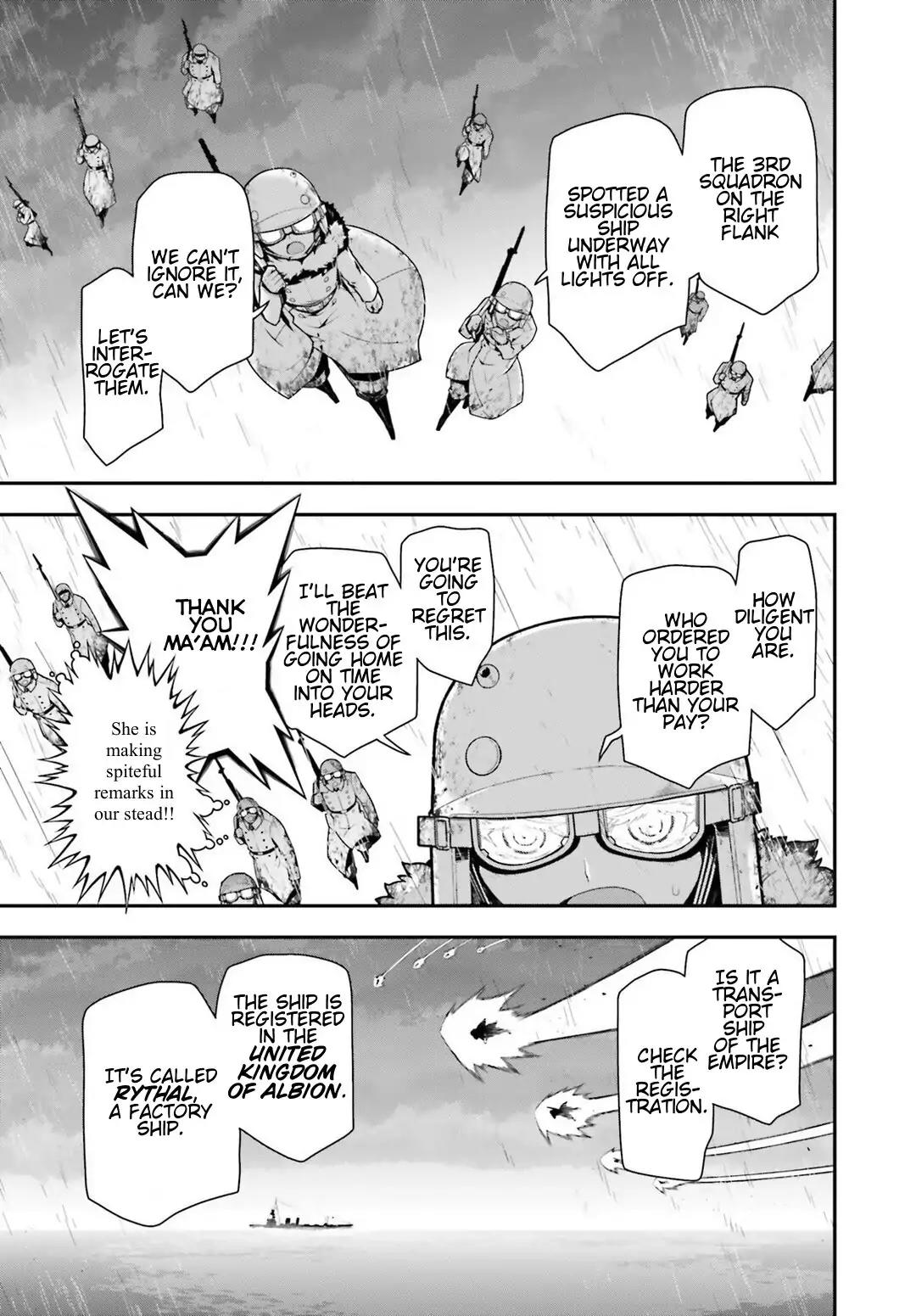 Youjo Senki Chapter 26 page 56 - Chapter 26: Devil in the Coast of Norden IV