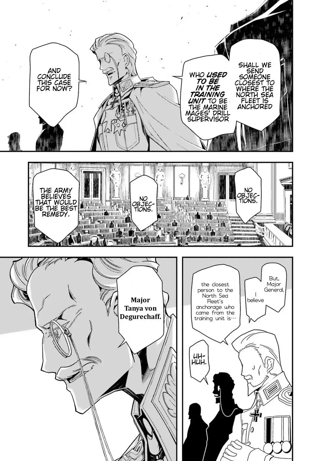 Youjo Senki Chapter 27 page 13 - Chapter 27: Devil in the Coast of Norden V