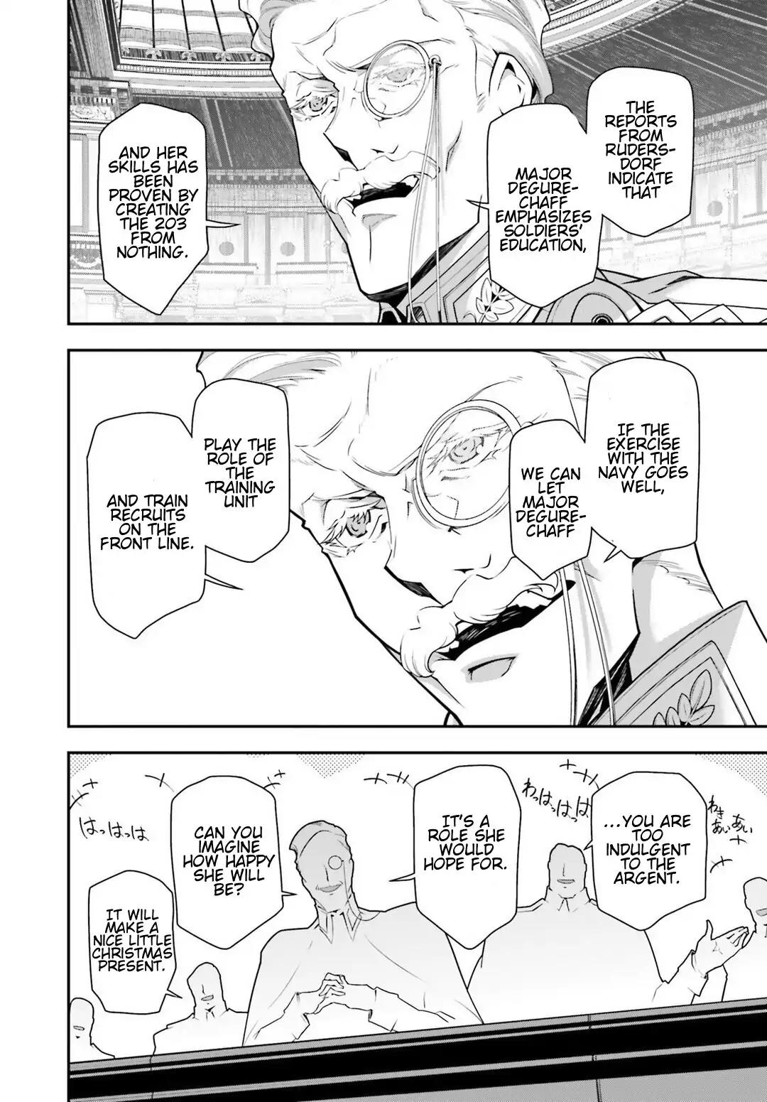 Youjo Senki Chapter 27 page 14 - Chapter 27: Devil in the Coast of Norden V