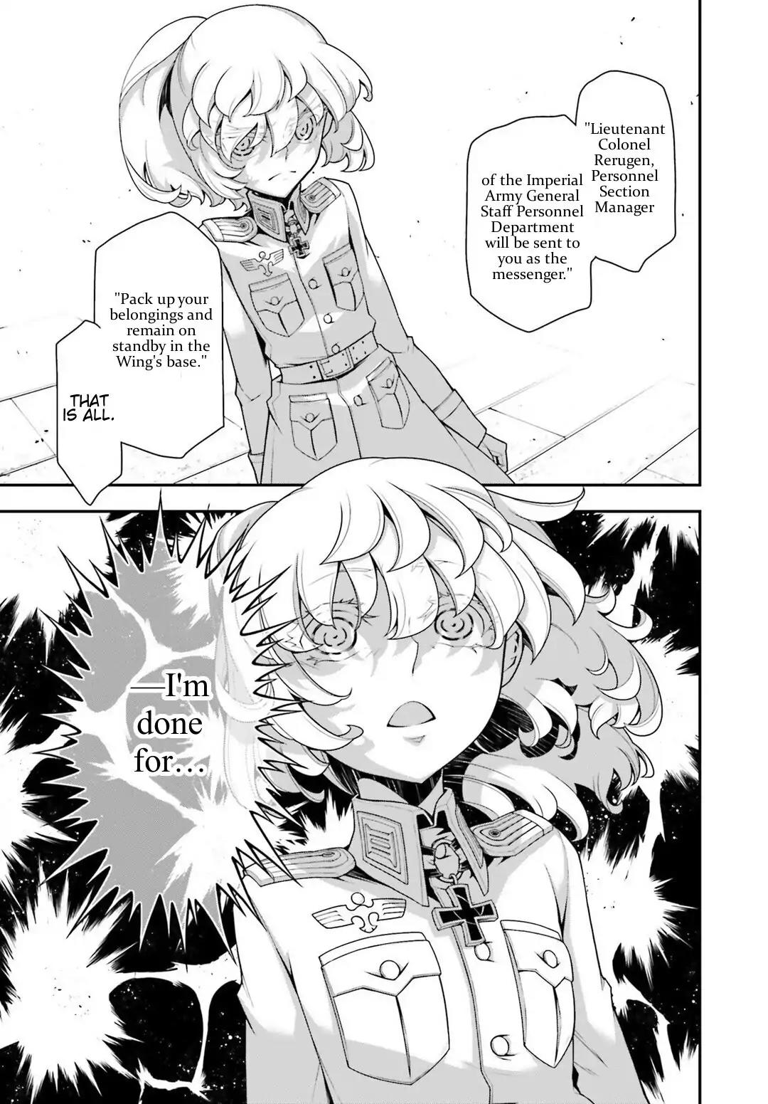 Youjo Senki Chapter 27 page 21 - Chapter 27: Devil in the Coast of Norden V