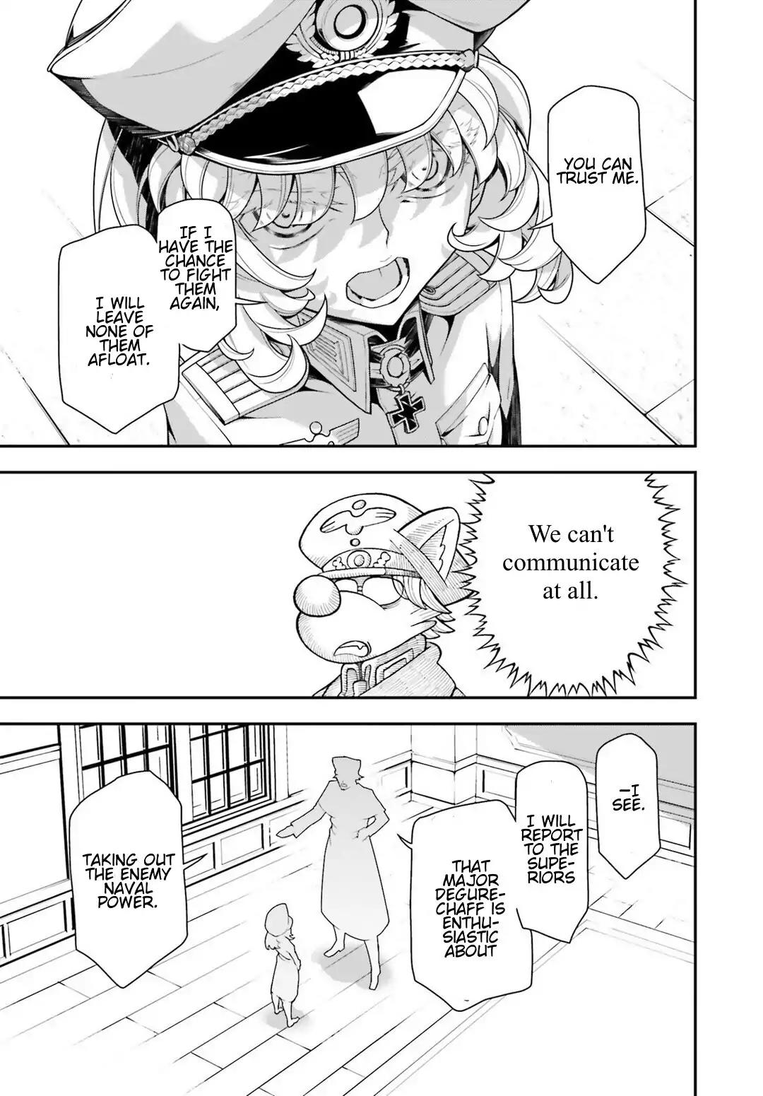 Youjo Senki Chapter 27 page 45 - Chapter 27: Devil in the Coast of Norden V