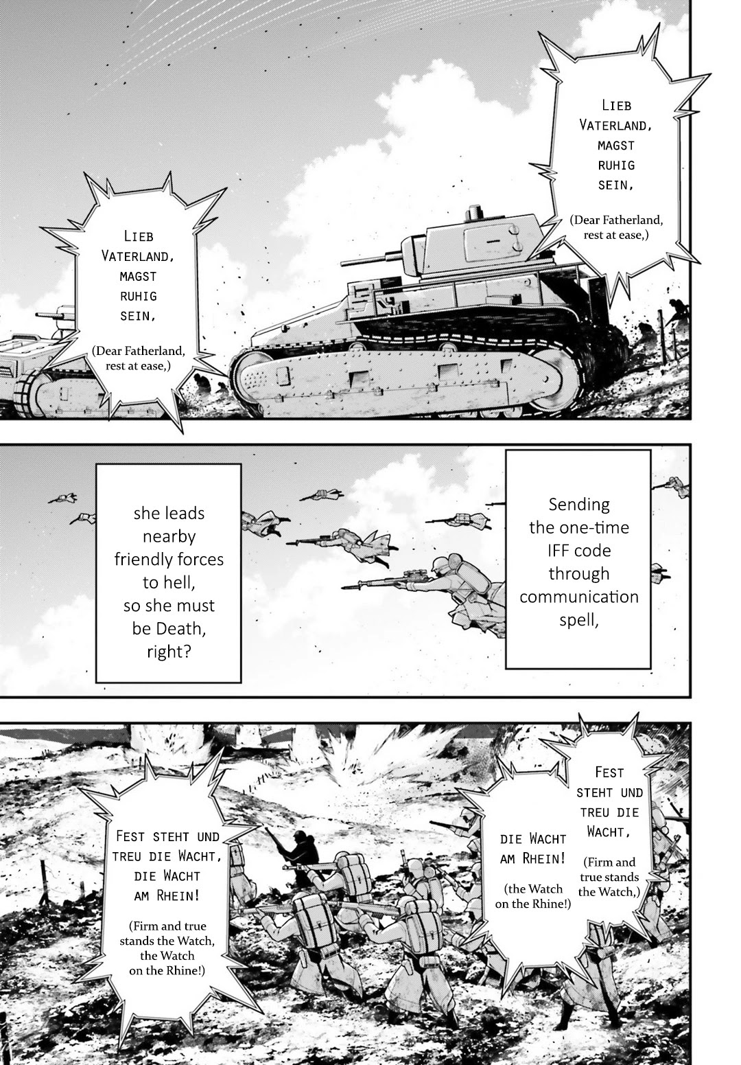 Youjo Senki Chapter 29 page 64 - Chapter 29: Devil of the Rhine I