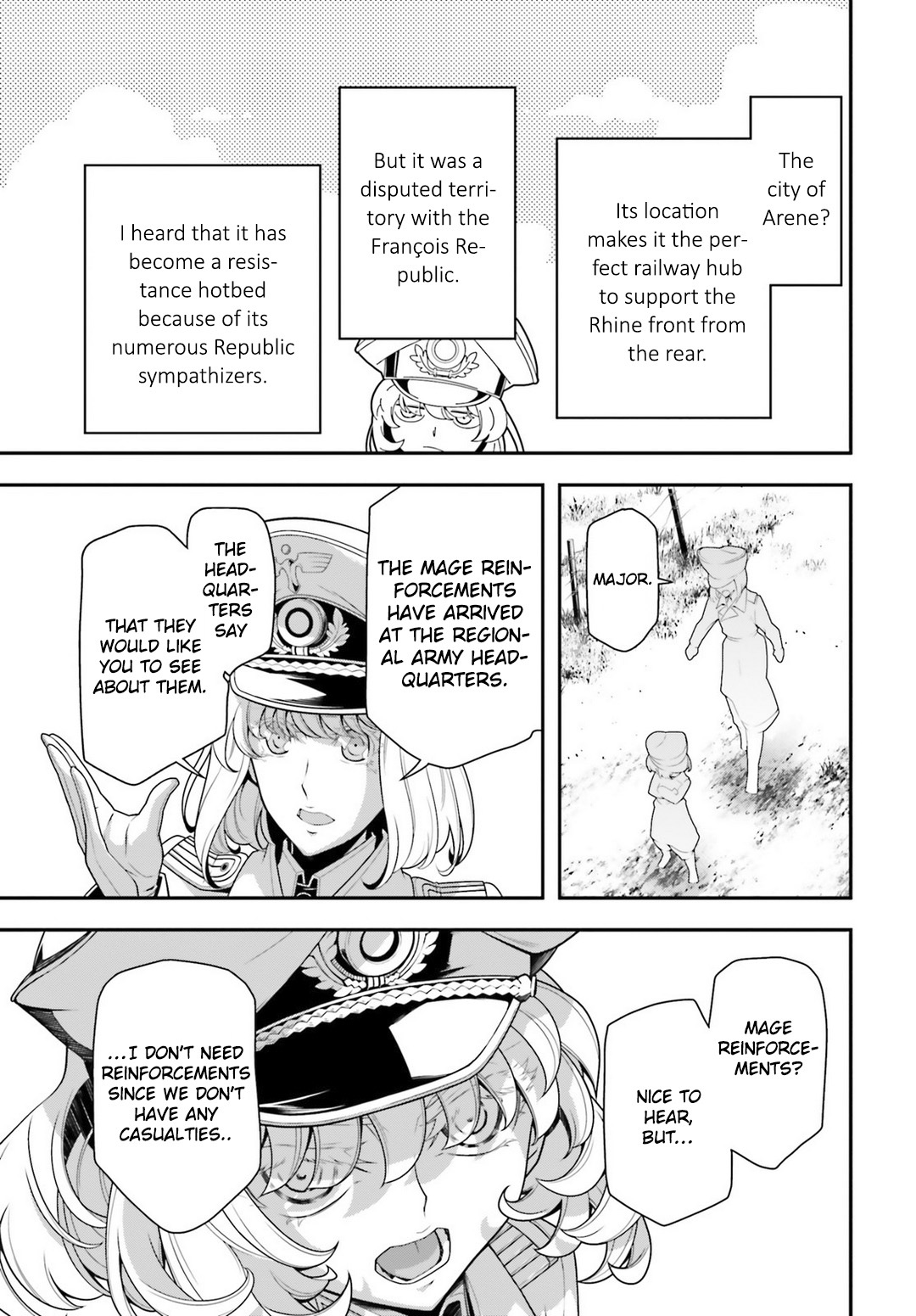 Youjo Senki Chapter 30 page 35 - Chapter 30: Devil of the Rhine II
