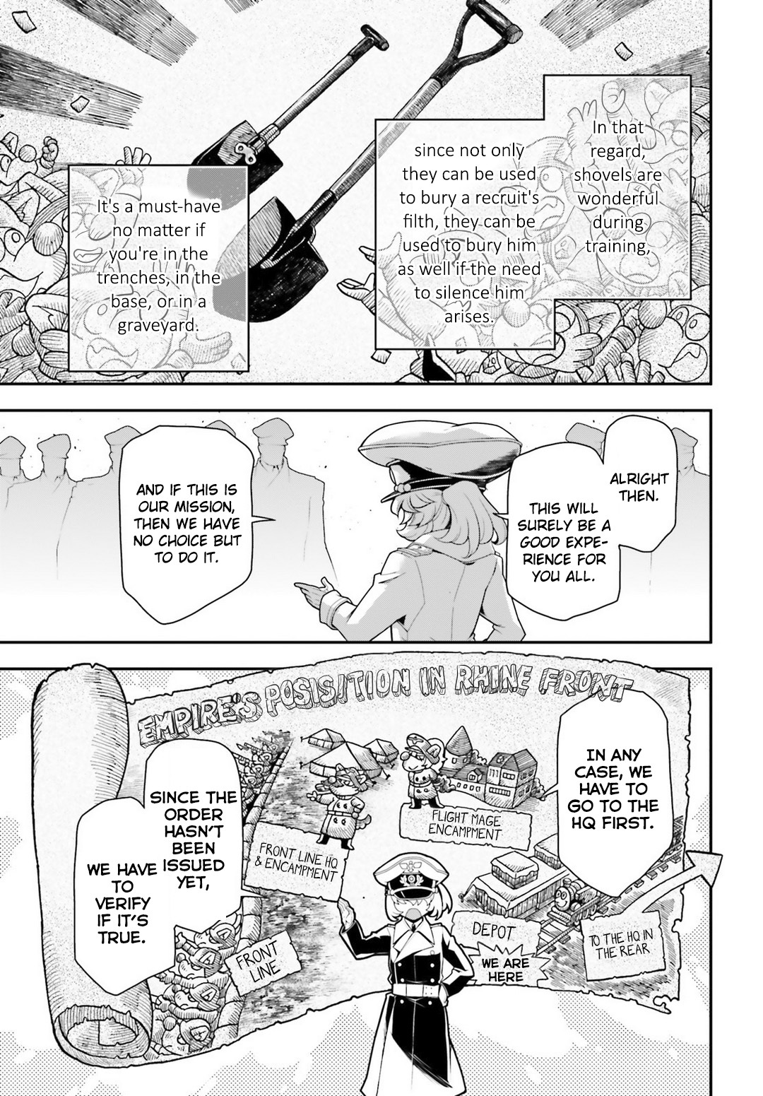 Youjo Senki Chapter 30 page 43 - Chapter 30: Devil of the Rhine II