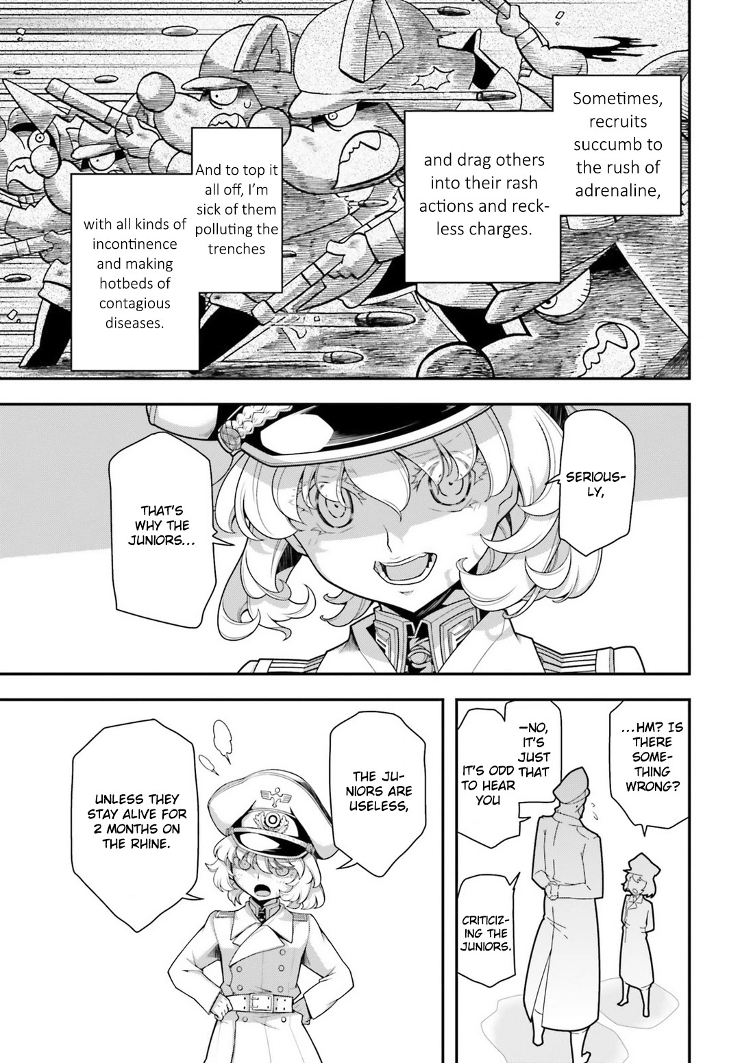Youjo Senki Chapter 31 page 13 - Chapter 31: Devil of the Rhine III
