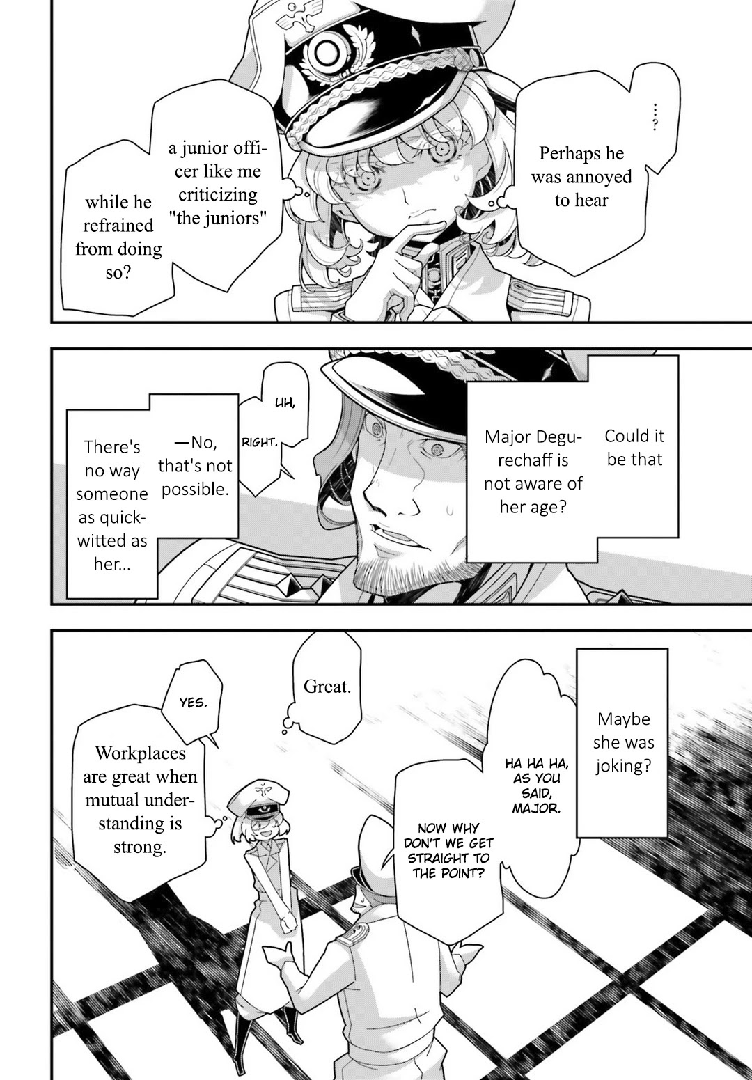 Youjo Senki Chapter 31 page 14 - Chapter 31: Devil of the Rhine III