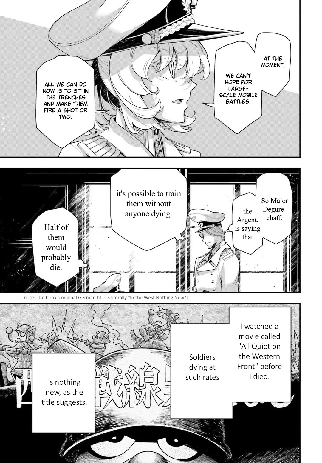 Youjo Senki Chapter 31 page 15 - Chapter 31: Devil of the Rhine III