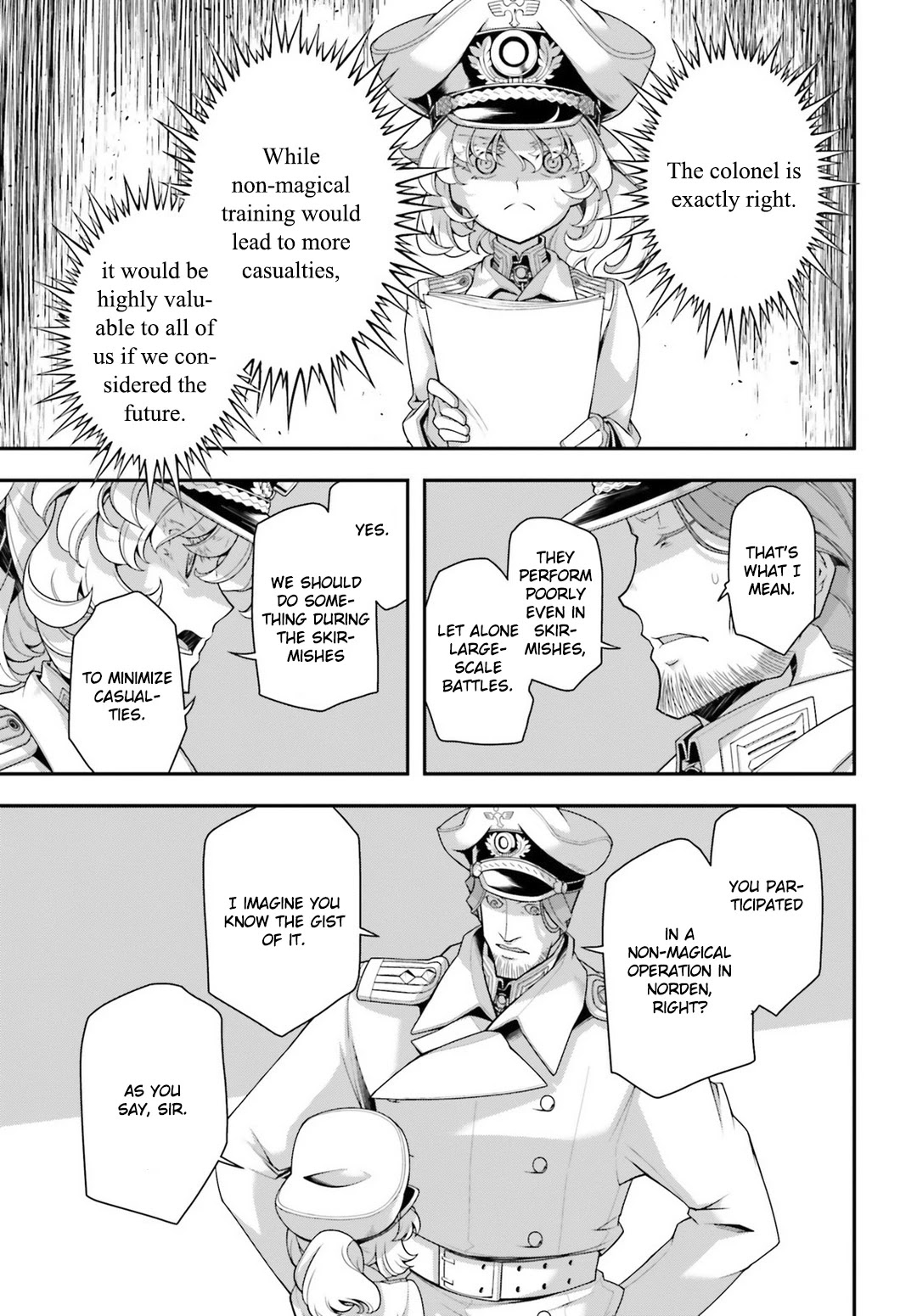 Youjo Senki Chapter 31 page 17 - Chapter 31: Devil of the Rhine III