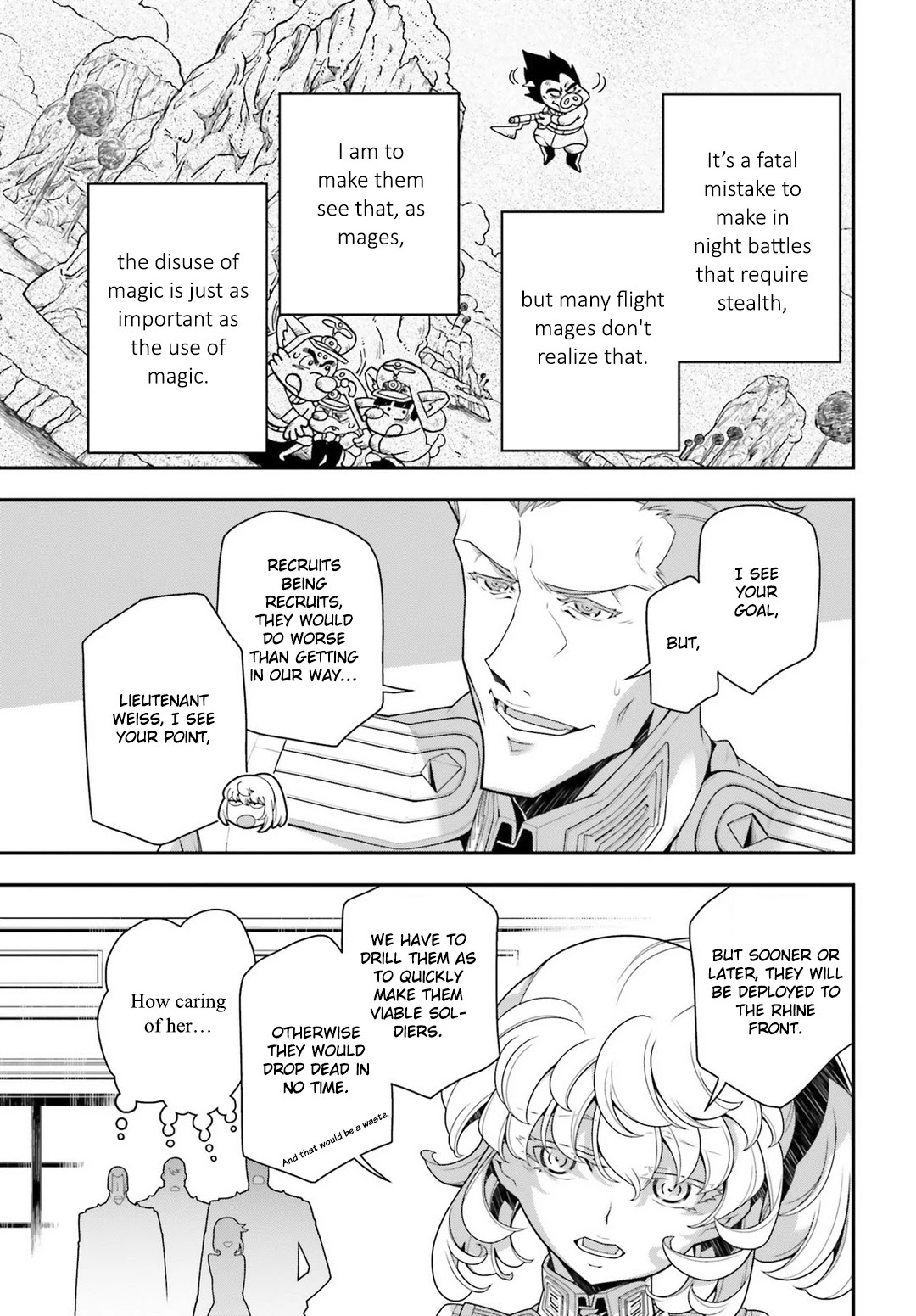 Youjo Senki Chapter 31 page 27 - Chapter 31: Devil of the Rhine III