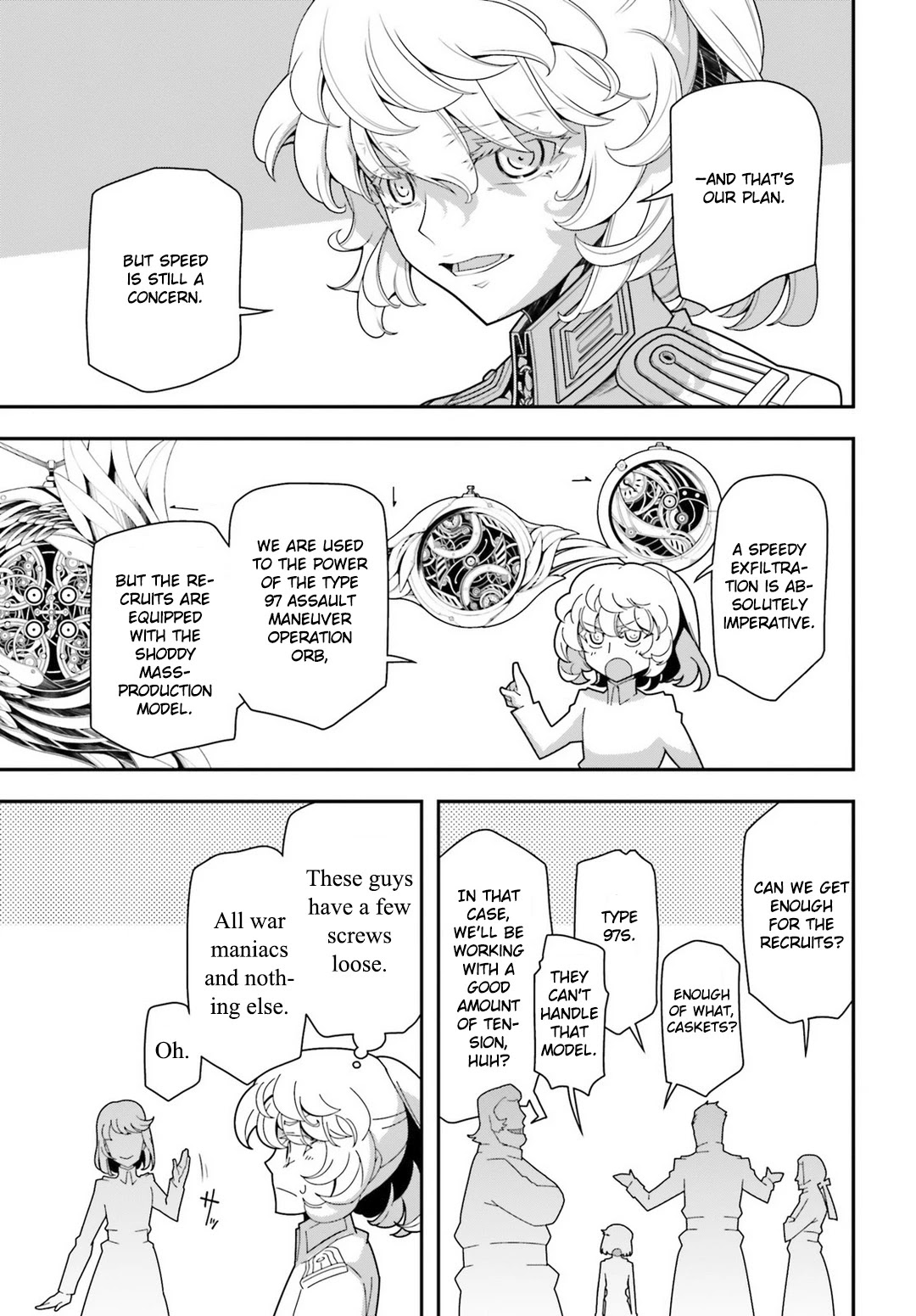 Youjo Senki Chapter 31 page 33 - Chapter 31: Devil of the Rhine III
