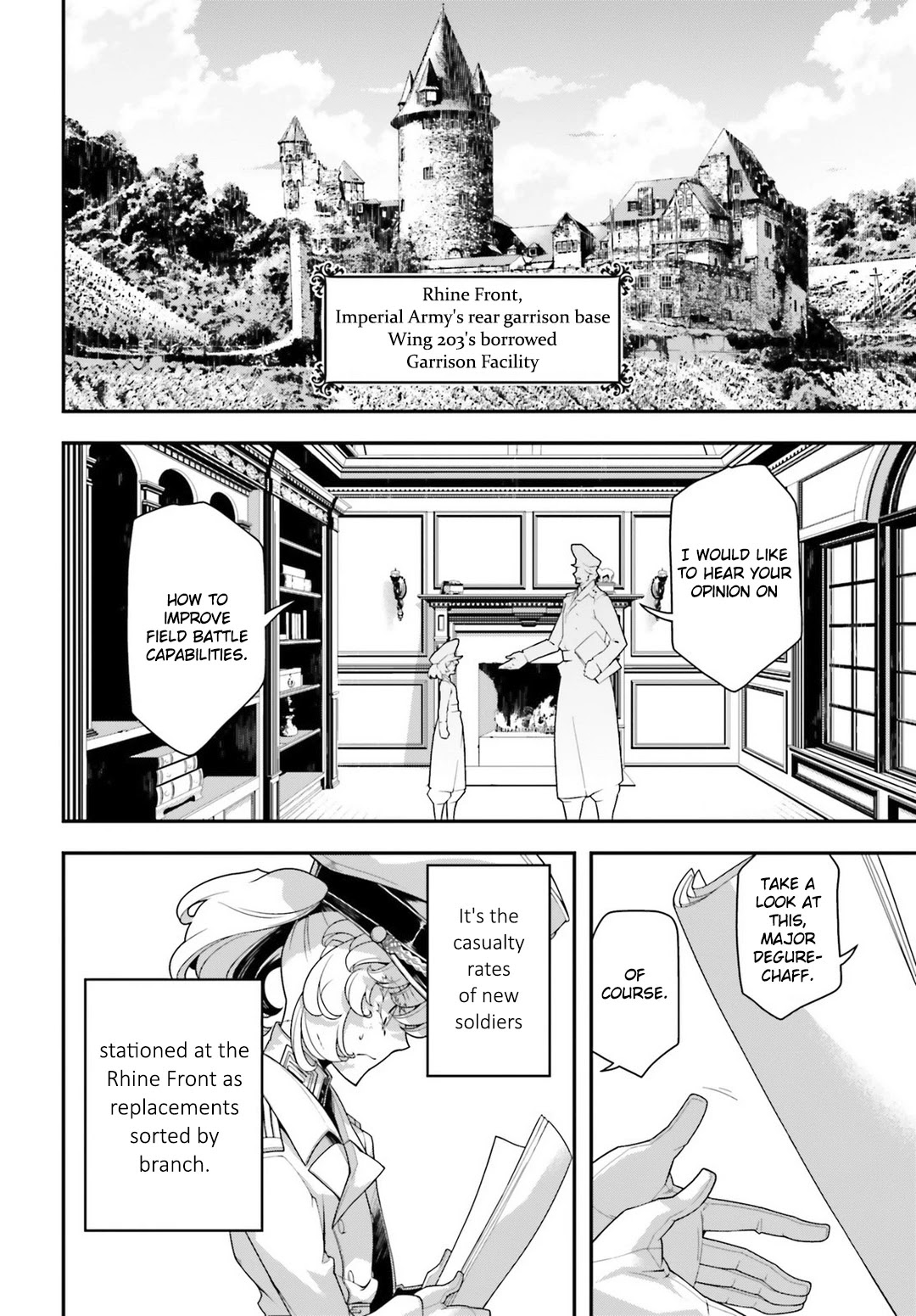 Youjo Senki Chapter 31 page 8 - Chapter 31: Devil of the Rhine III