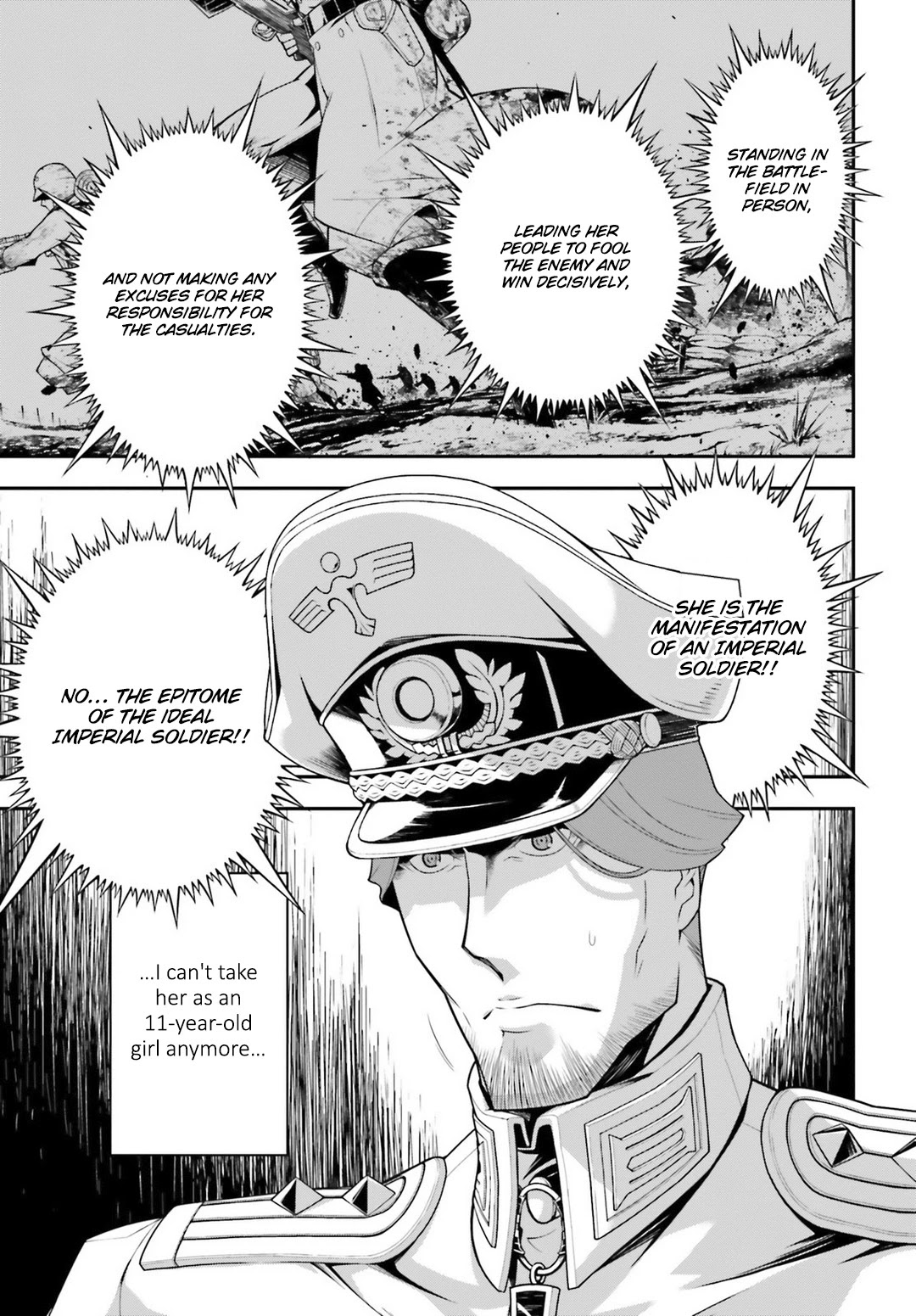 Youjo Senki Chapter 32 page 7 - Chapter 32: Devil of the Rhine IV