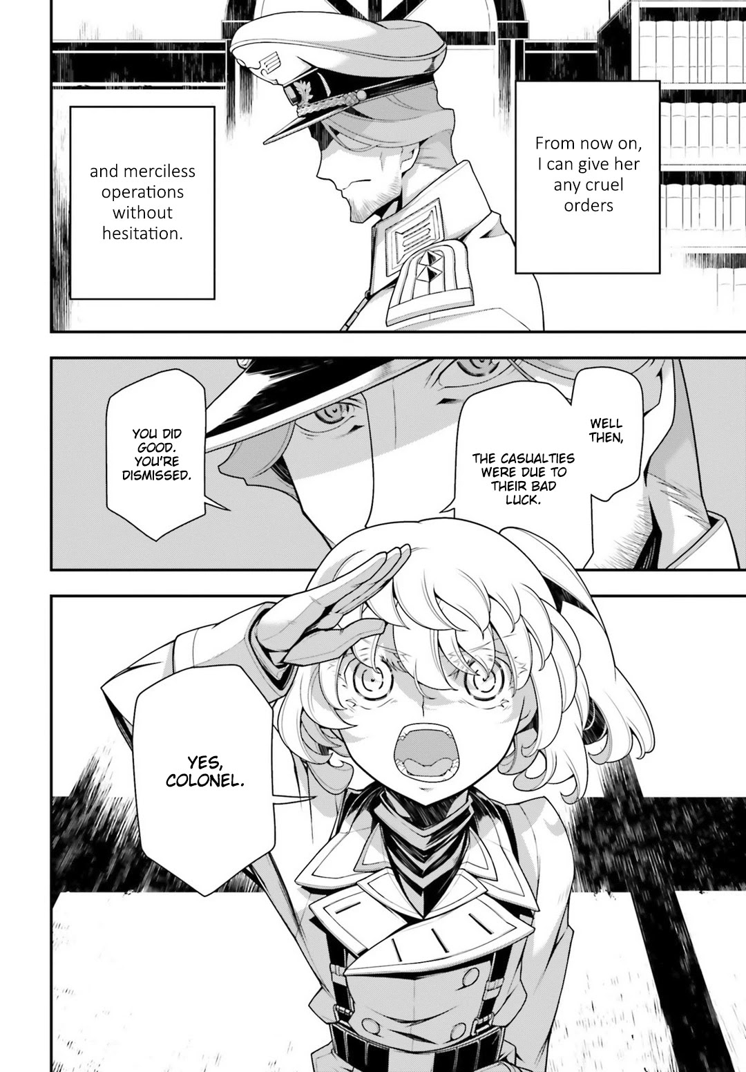 Youjo Senki Chapter 32 page 8 - Chapter 32: Devil of the Rhine IV