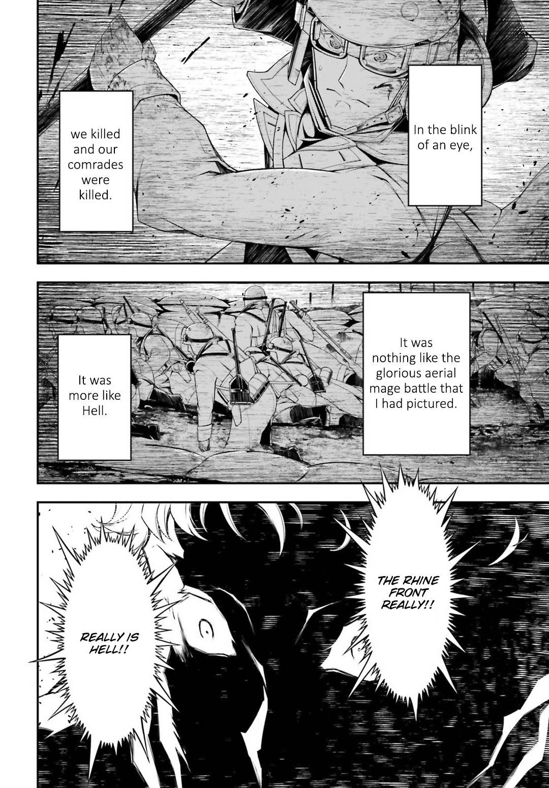 Youjo Senki Chapter 34 page 7 - Chapter 34: Devil of the Rhine VI