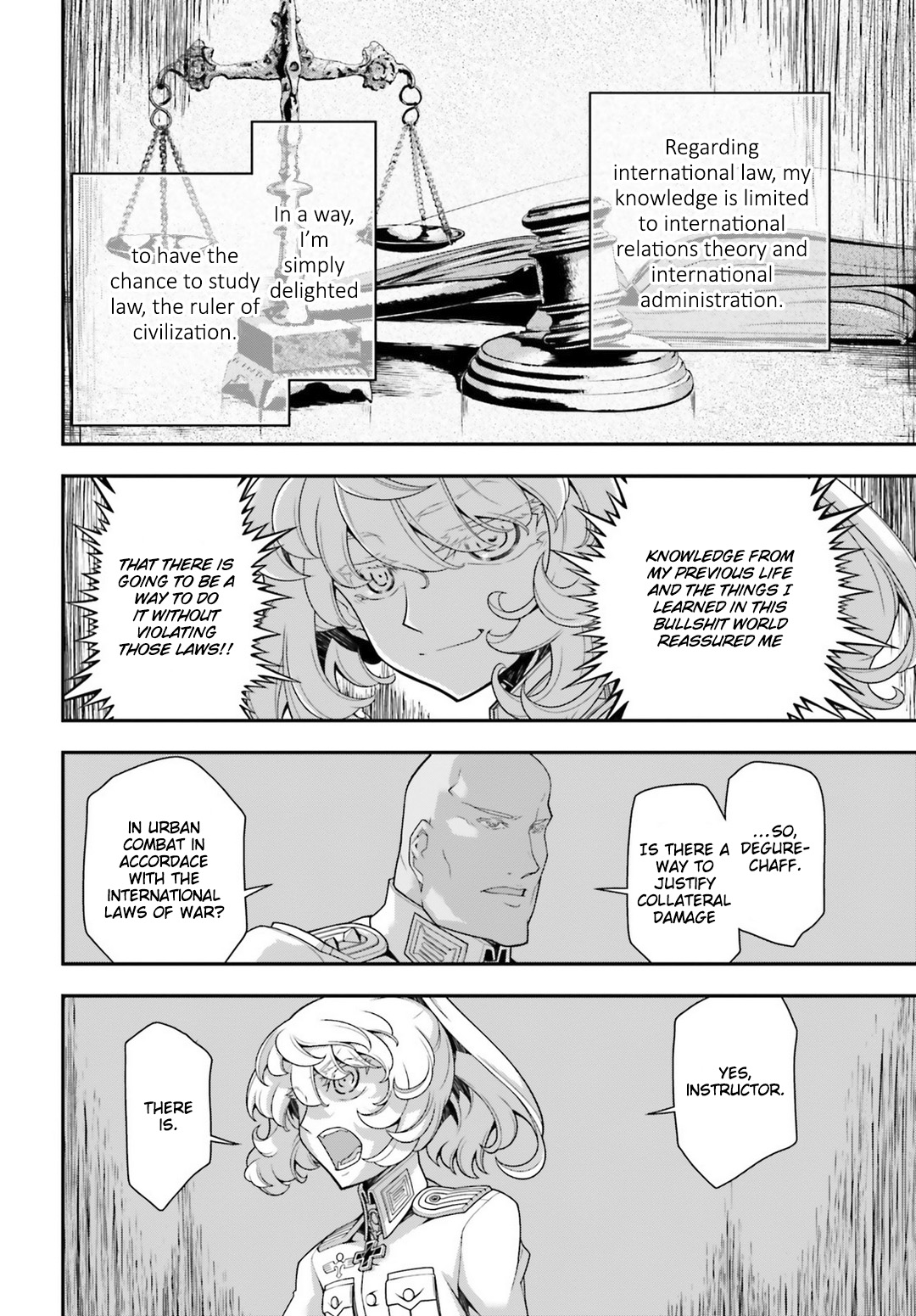 Youjo Senki Chapter 35 page 12 - Chapter 35: Trial by Fire I