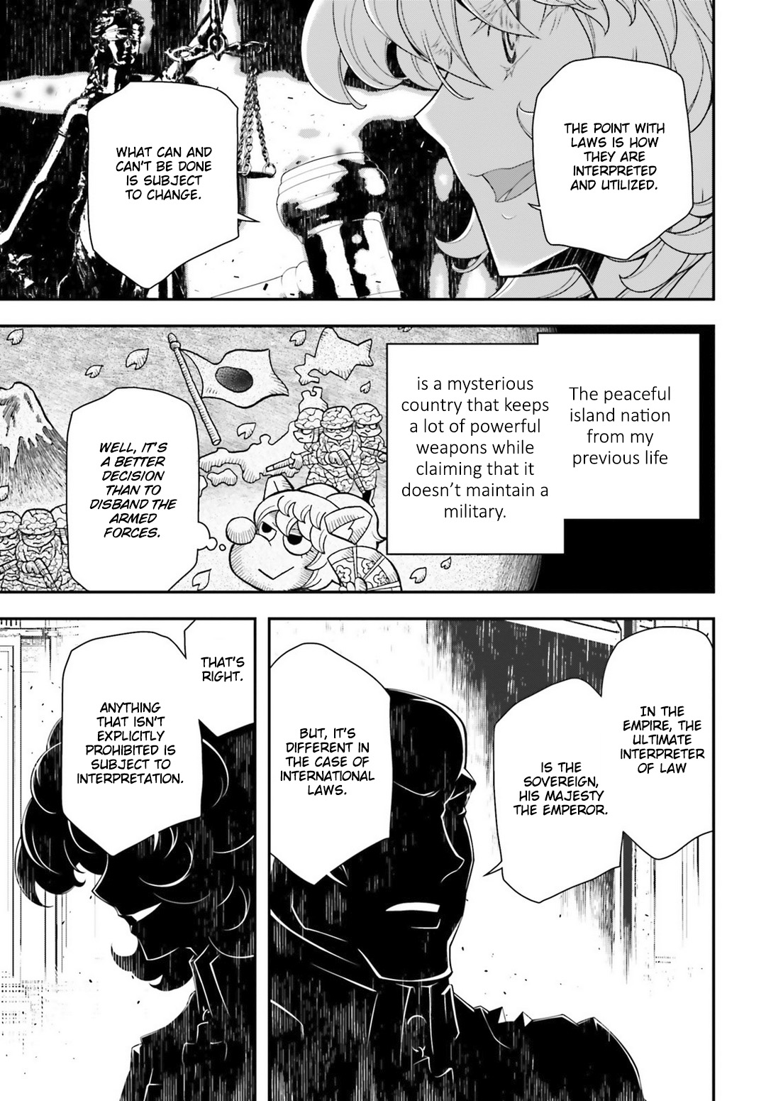 Youjo Senki Chapter 35 page 13 - Chapter 35: Trial by Fire I