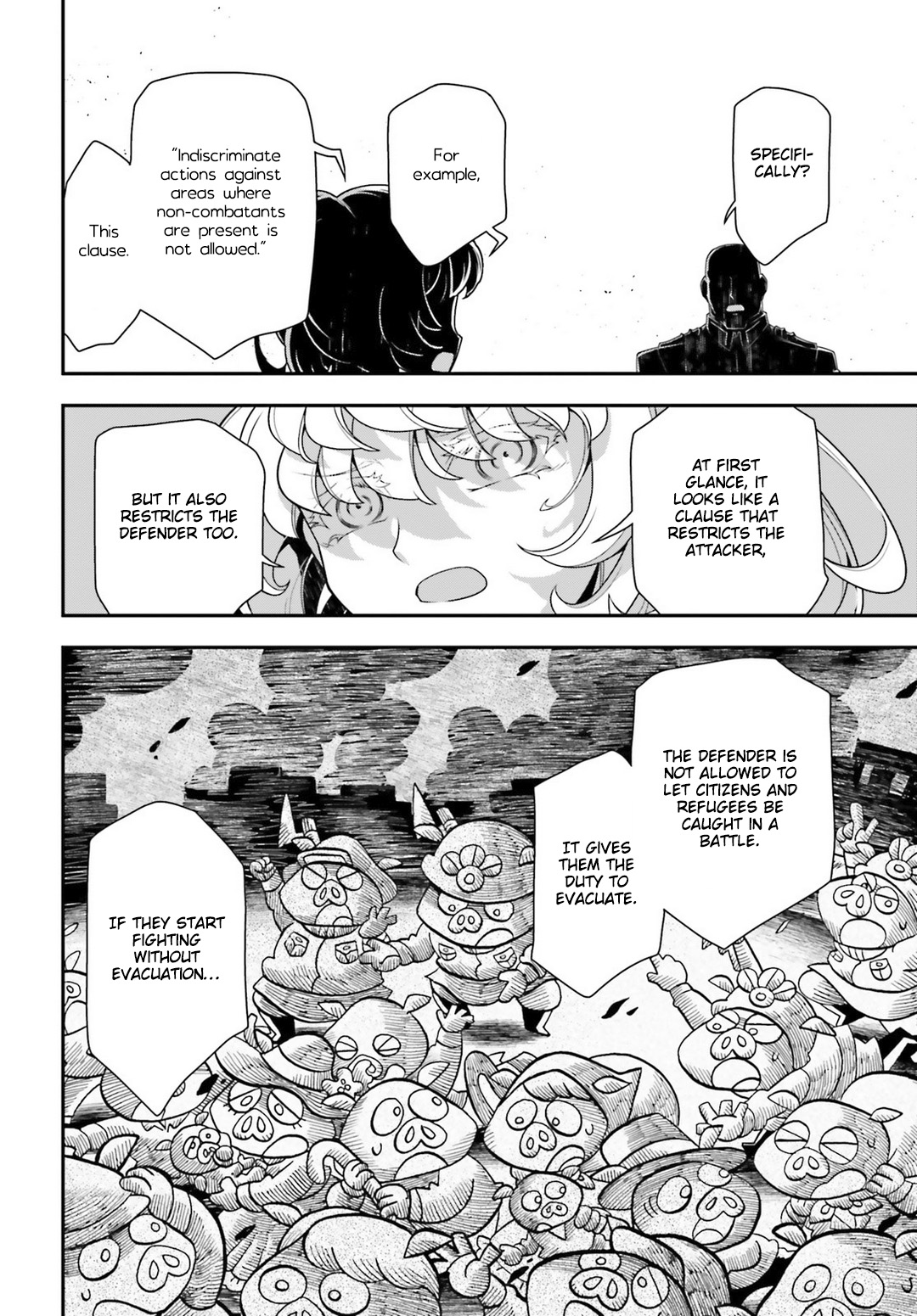 Youjo Senki Chapter 35 page 14 - Chapter 35: Trial by Fire I