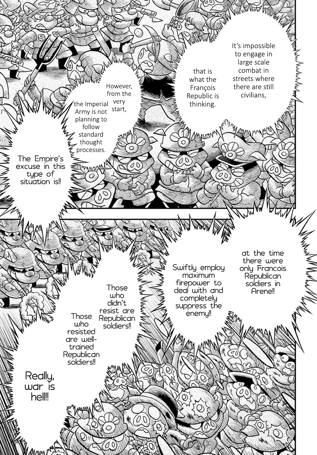 Youjo Senki Chapter 35 page 36 - Chapter 35: Trial by Fire I