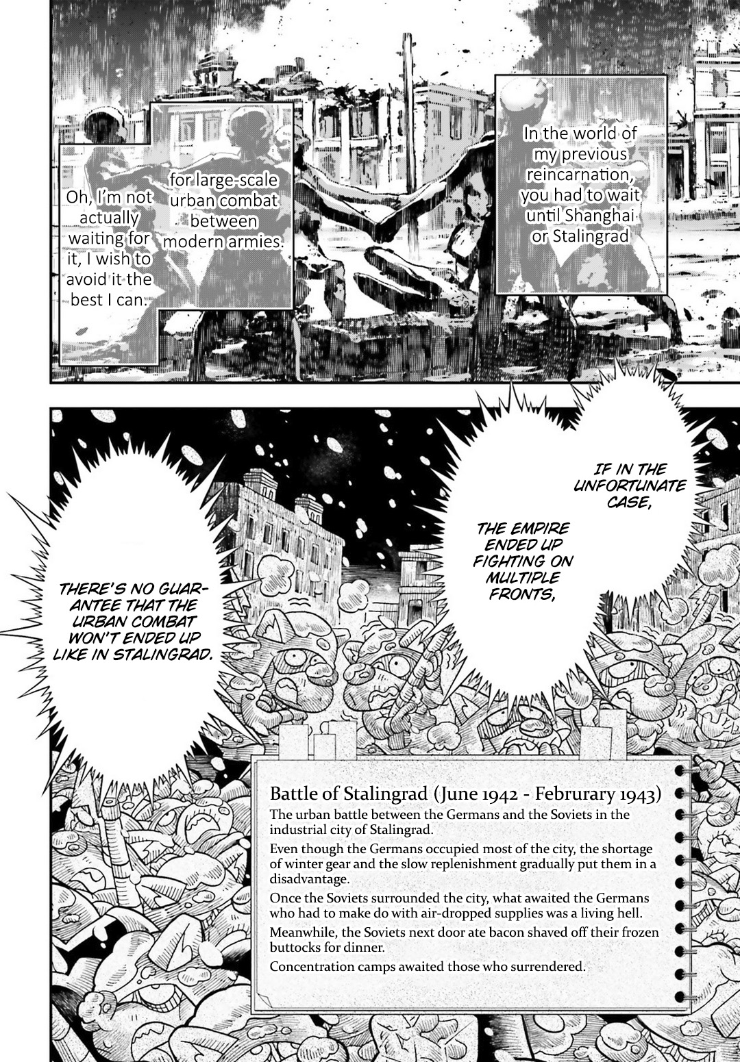 Youjo Senki Chapter 35 page 4 - Chapter 35: Trial by Fire I