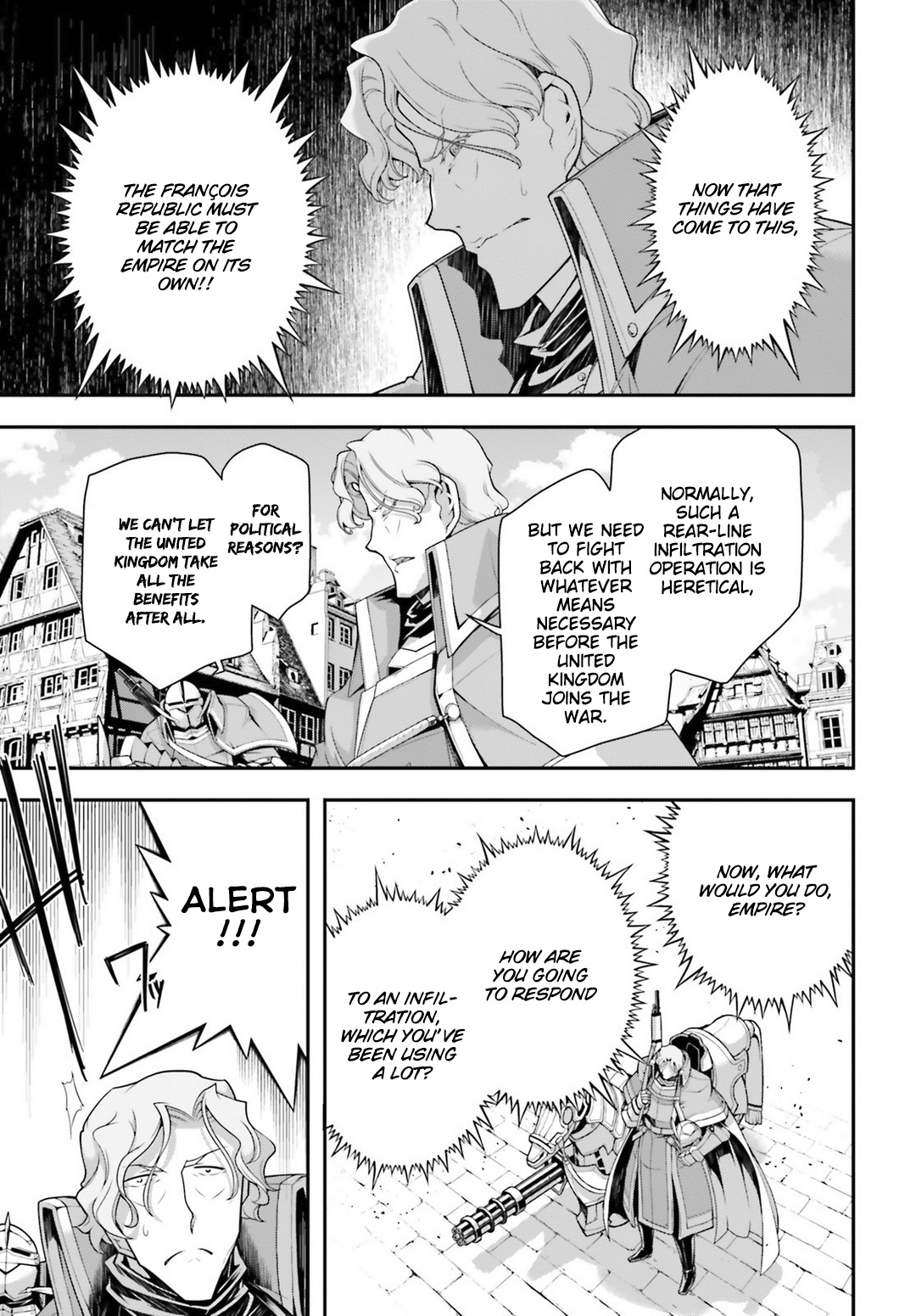 Youjo Senki Chapter 35 page 45 - Chapter 35: Trial by Fire I