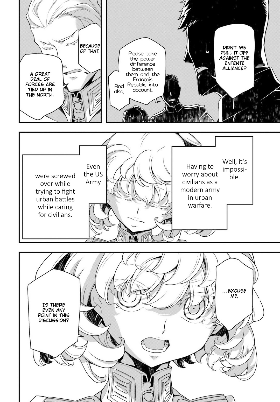 Youjo Senki Chapter 35 page 8 - Chapter 35: Trial by Fire I