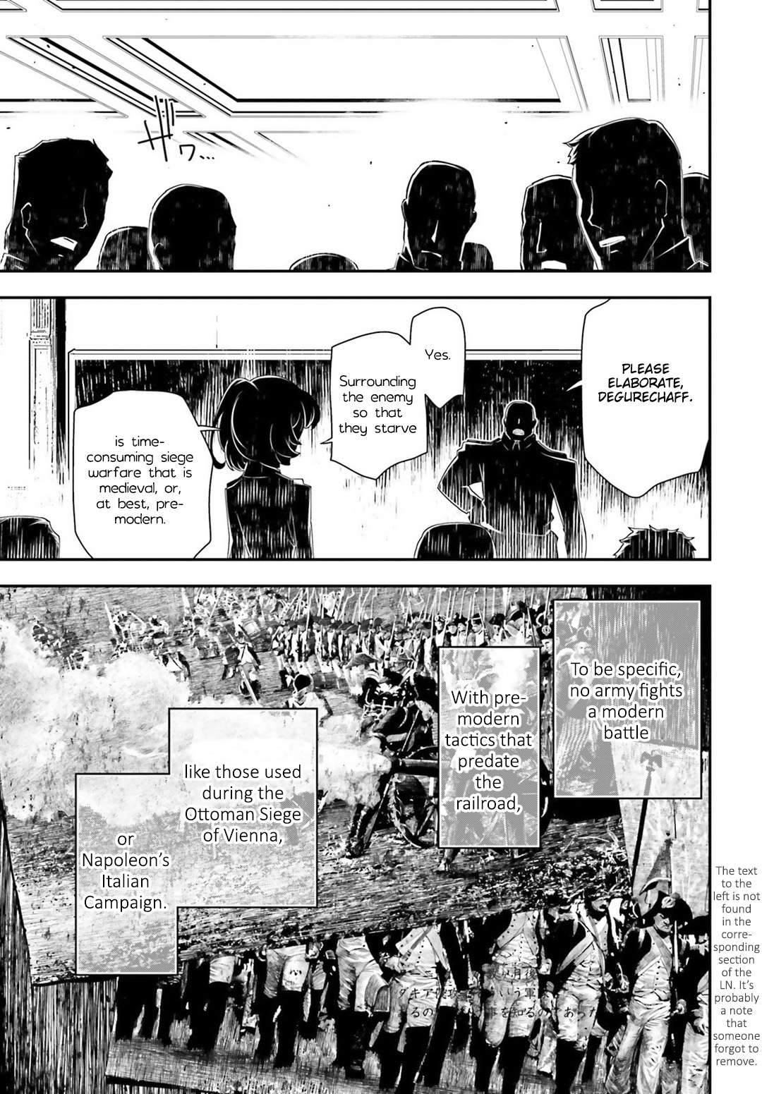 Youjo Senki Chapter 35 page 9 - Chapter 35: Trial by Fire I
