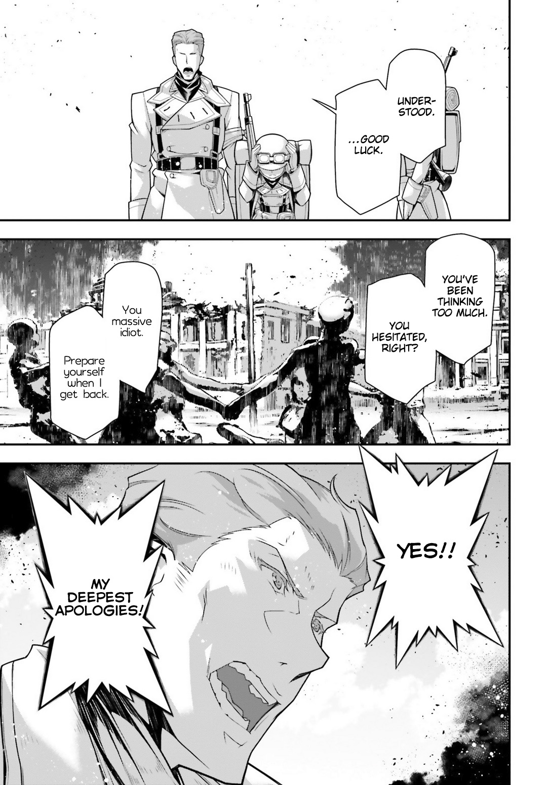 Youjo Senki Chapter 36 page 10 - Chapter 36: Trial by Fire II