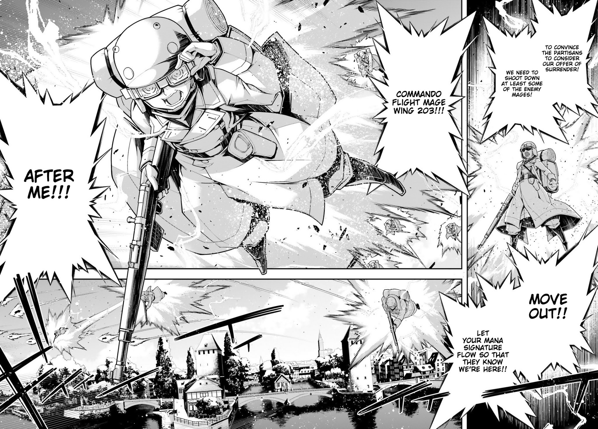 Youjo Senki Chapter 36 page 15 - Chapter 36: Trial by Fire II