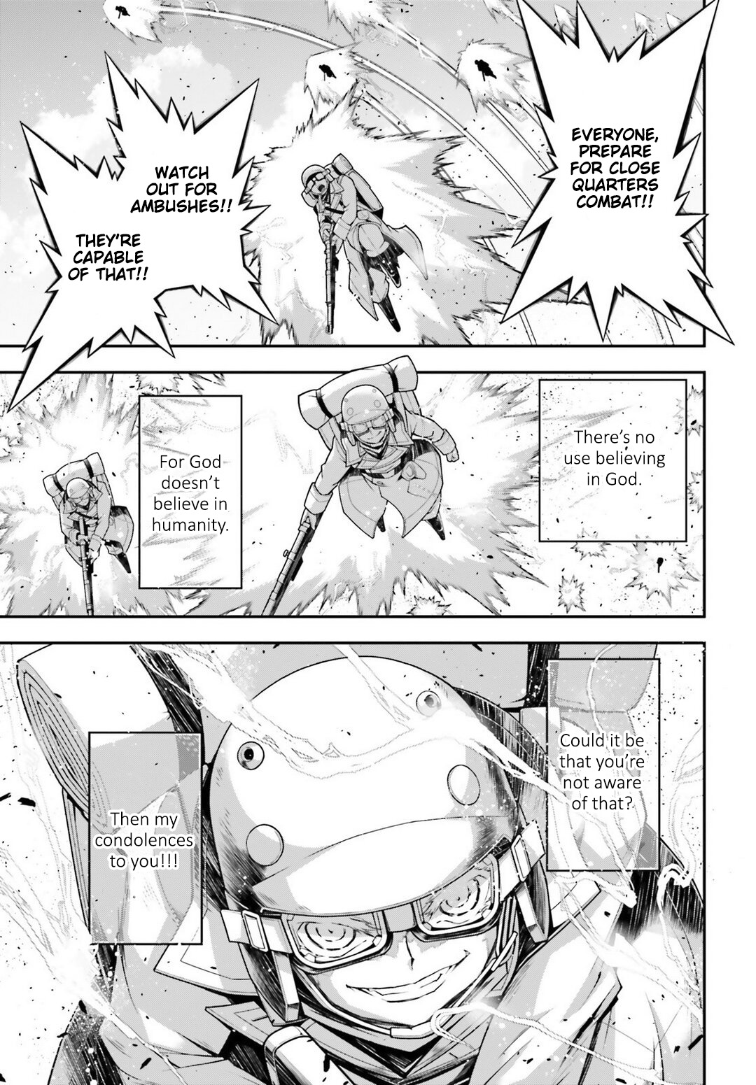 Youjo Senki Chapter 36 page 17 - Chapter 36: Trial by Fire II