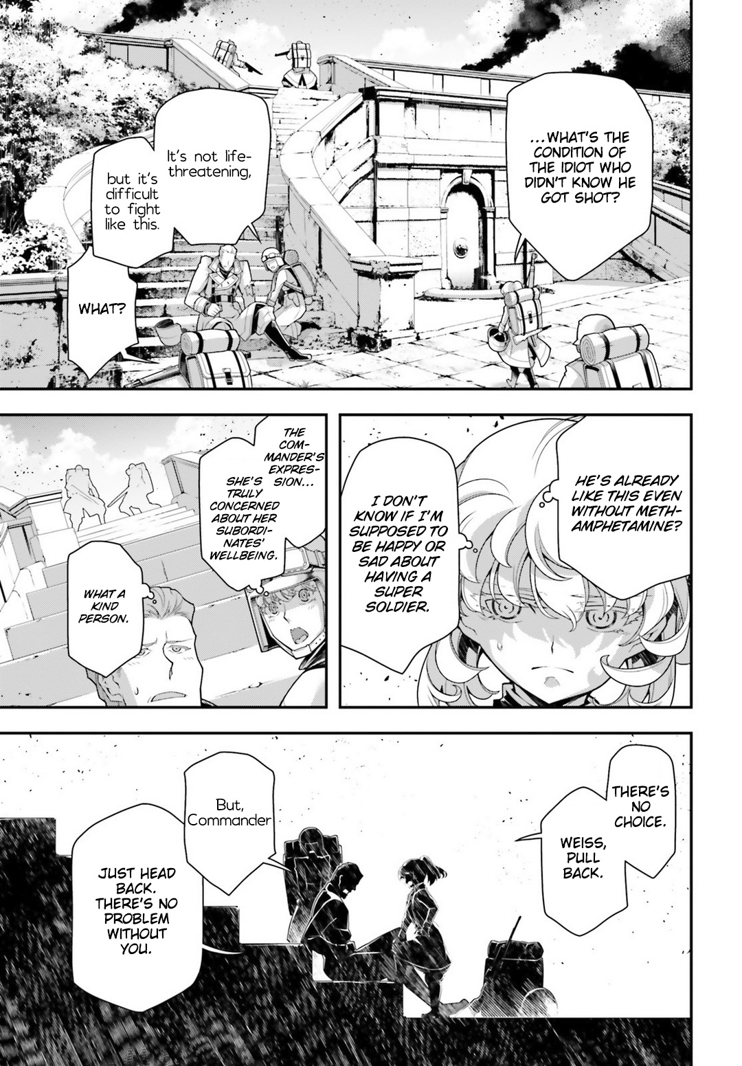 Youjo Senki Chapter 36 page 8 - Chapter 36: Trial by Fire II