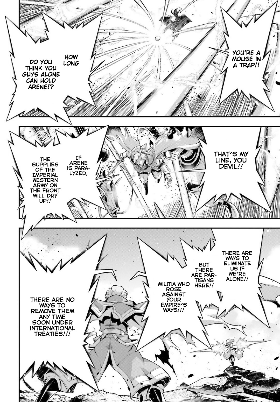 Youjo Senki Chapter 37 page 20 - Chapter 37: Trial by Fire III
