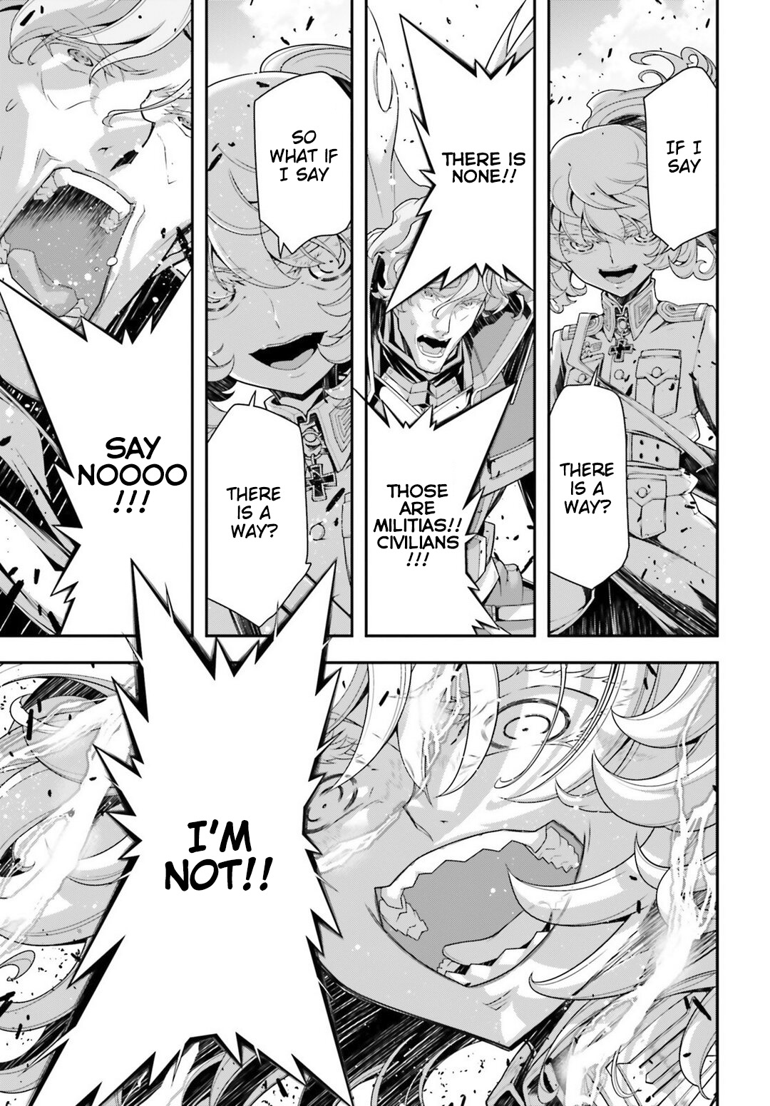Youjo Senki Chapter 37 page 21 - Chapter 37: Trial by Fire III